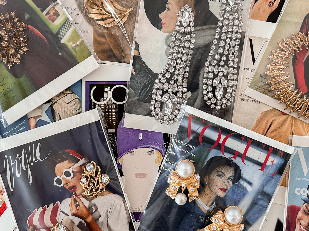 Vintage Schmuck richtig präsentieren - DIY Schmuck Display