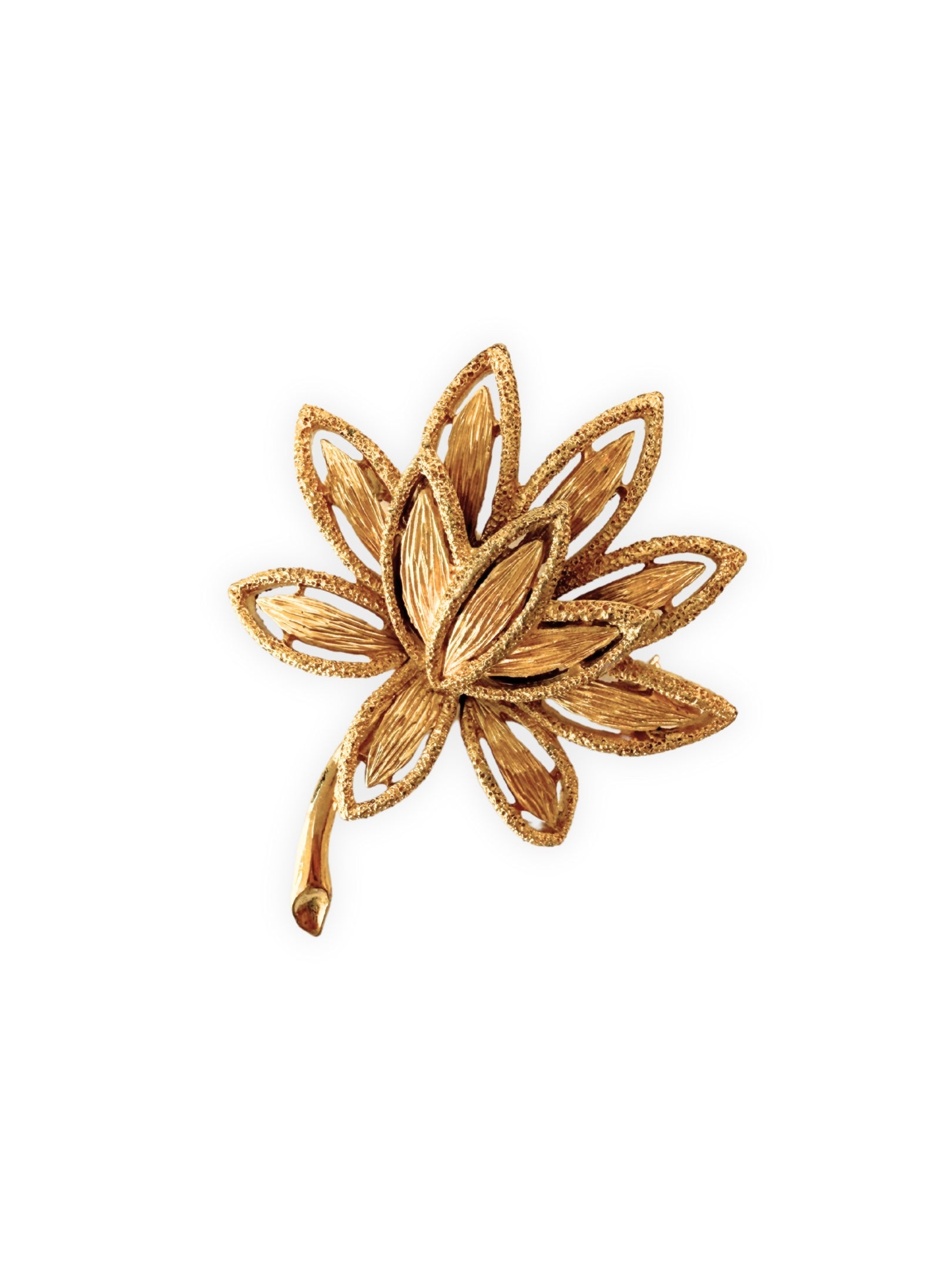 Vintage Brosche Blüte von Avon 1970er Jahre