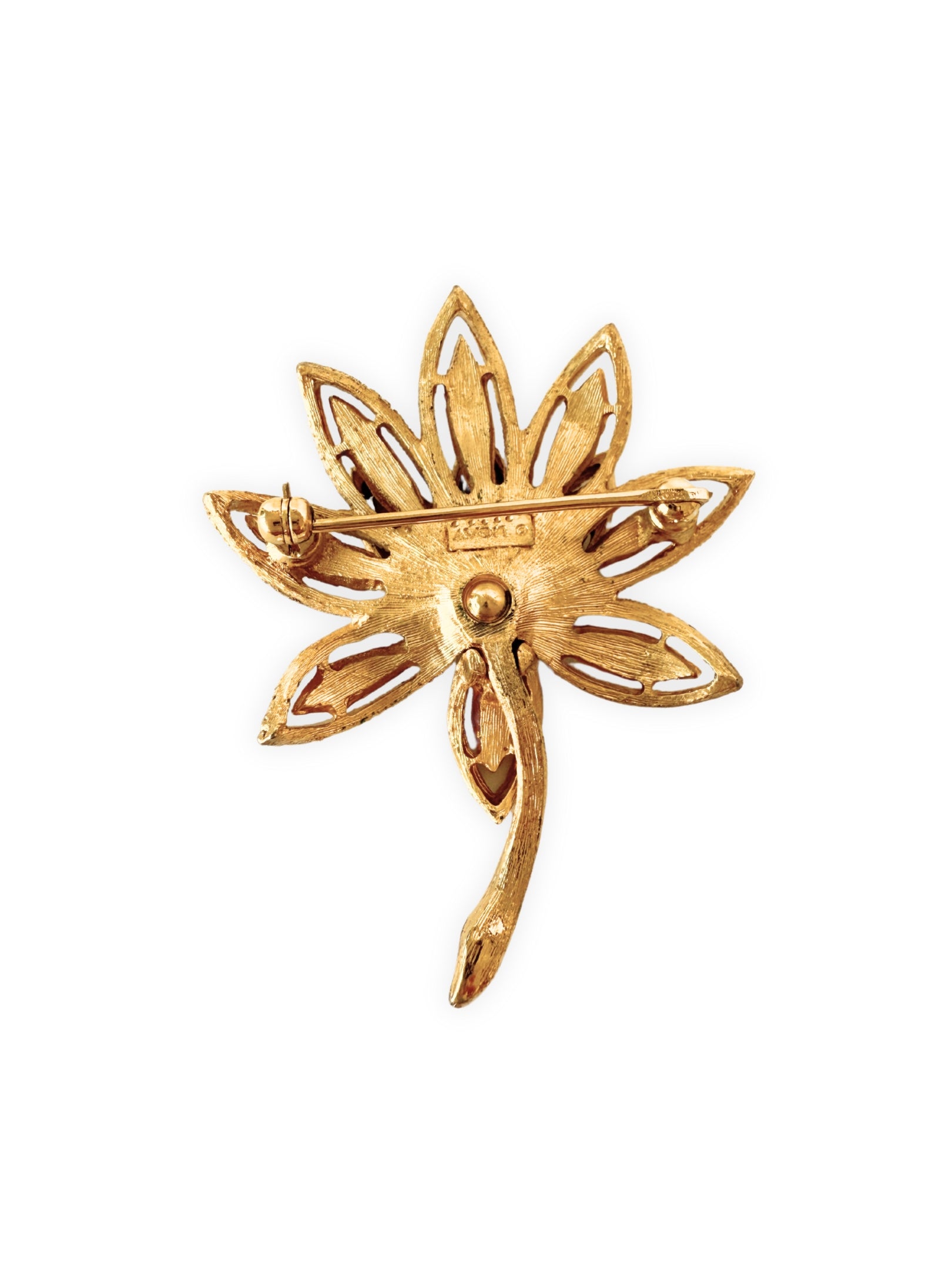 Vintage Brosche Blüte von Avon 1970er Jahre