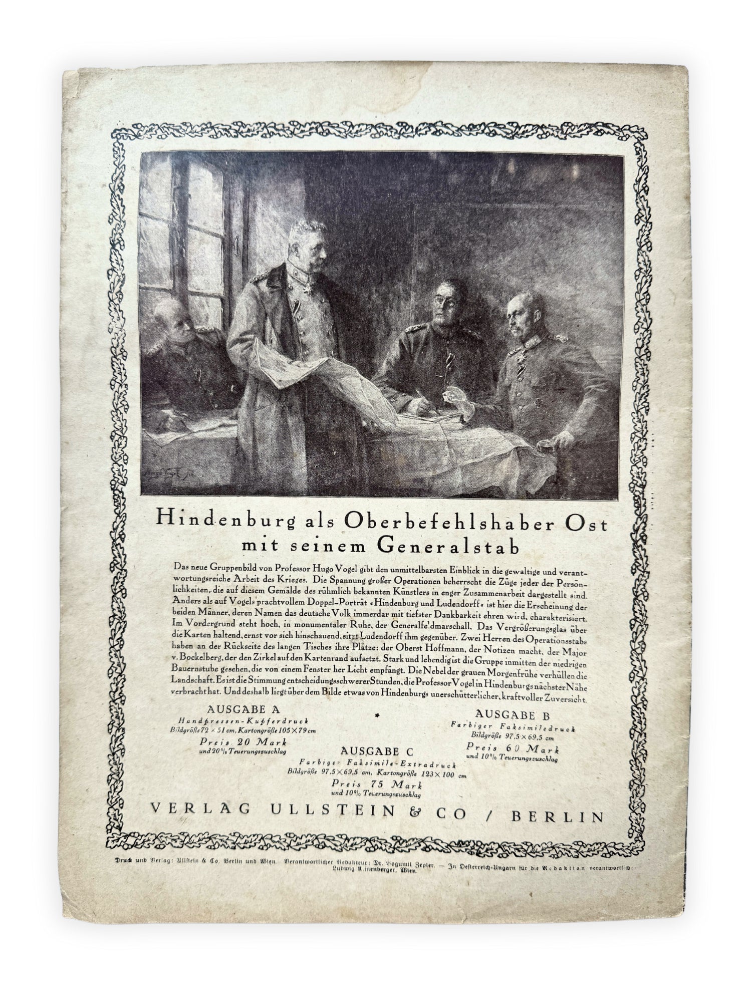 1909 Musik für Alle - Zar und Zimmermann Albert Lortzing Jahrgang V Heft 5 antikes Notenheft Ephemera