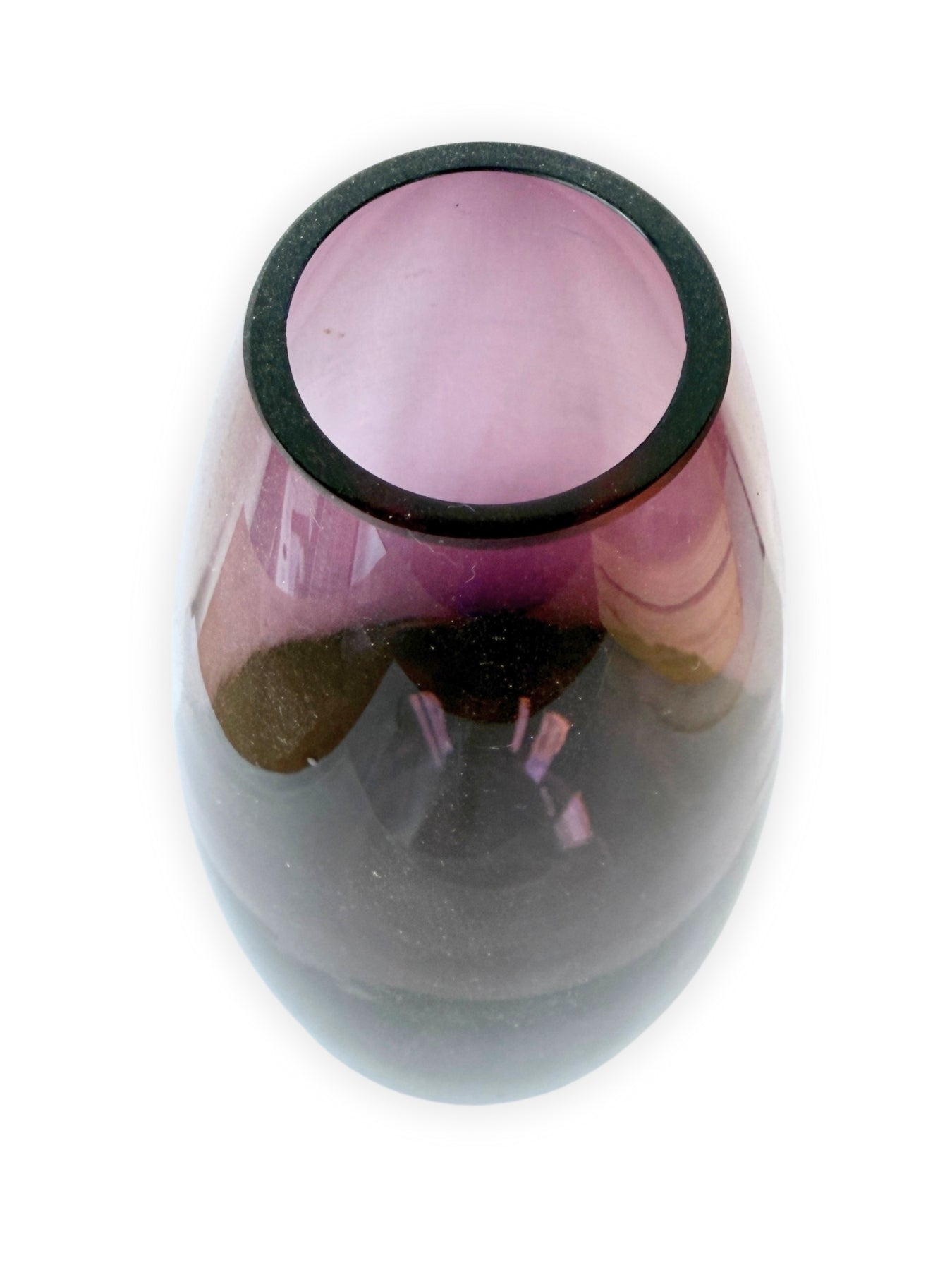 Vintage Glasvase 1365 von Tamara Aladin für Riihimäen Lasi Oy Riihimaki Finnland 1960er