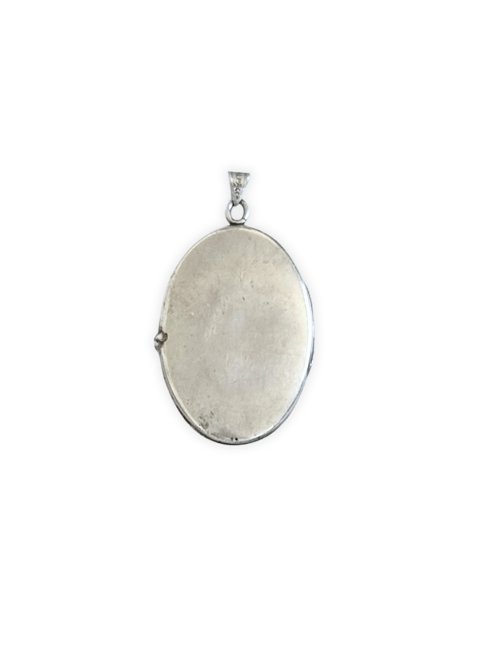 Rückseite Medaillon Silber