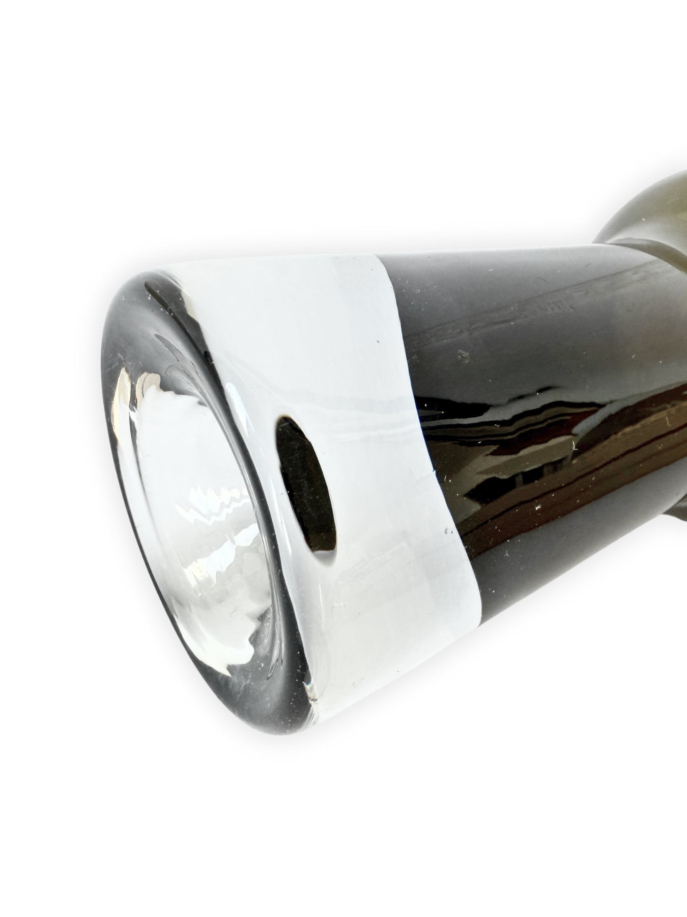 Vintage Glasvase ASEDA Glasbruk Schweden BO BORGSTRÖM 1960er