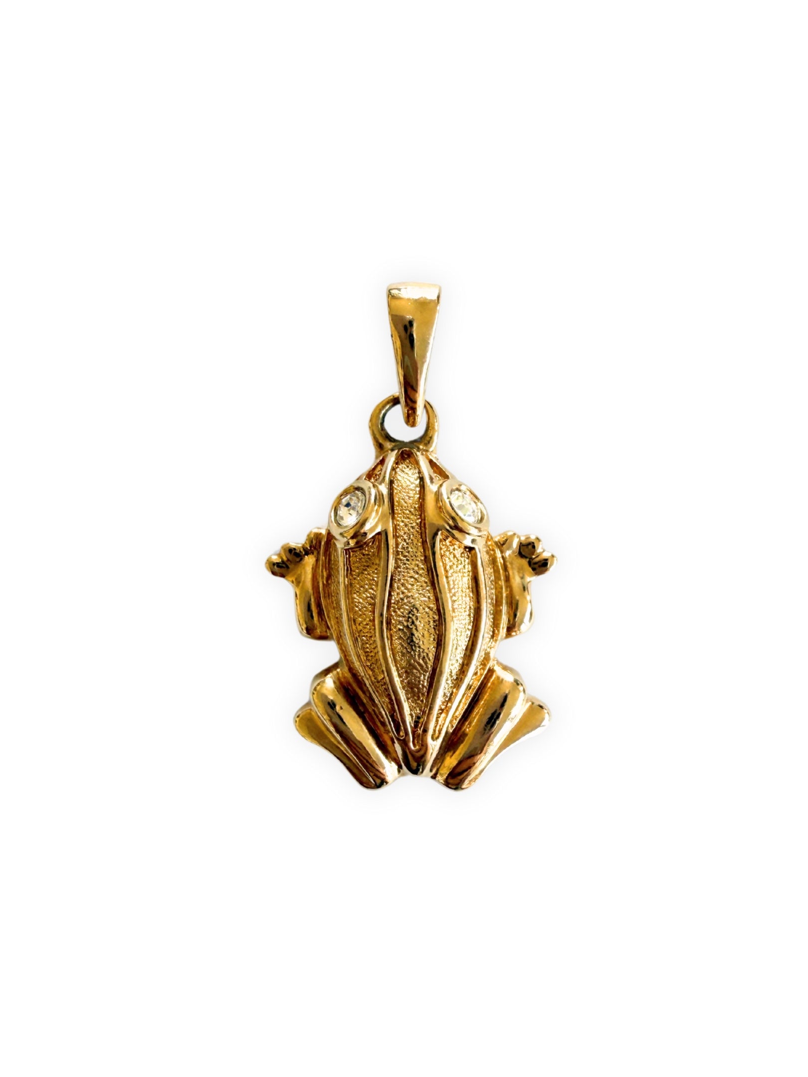 Vintage Kettenanhänger Frosch 18k-vergoldet von Pierre Lang