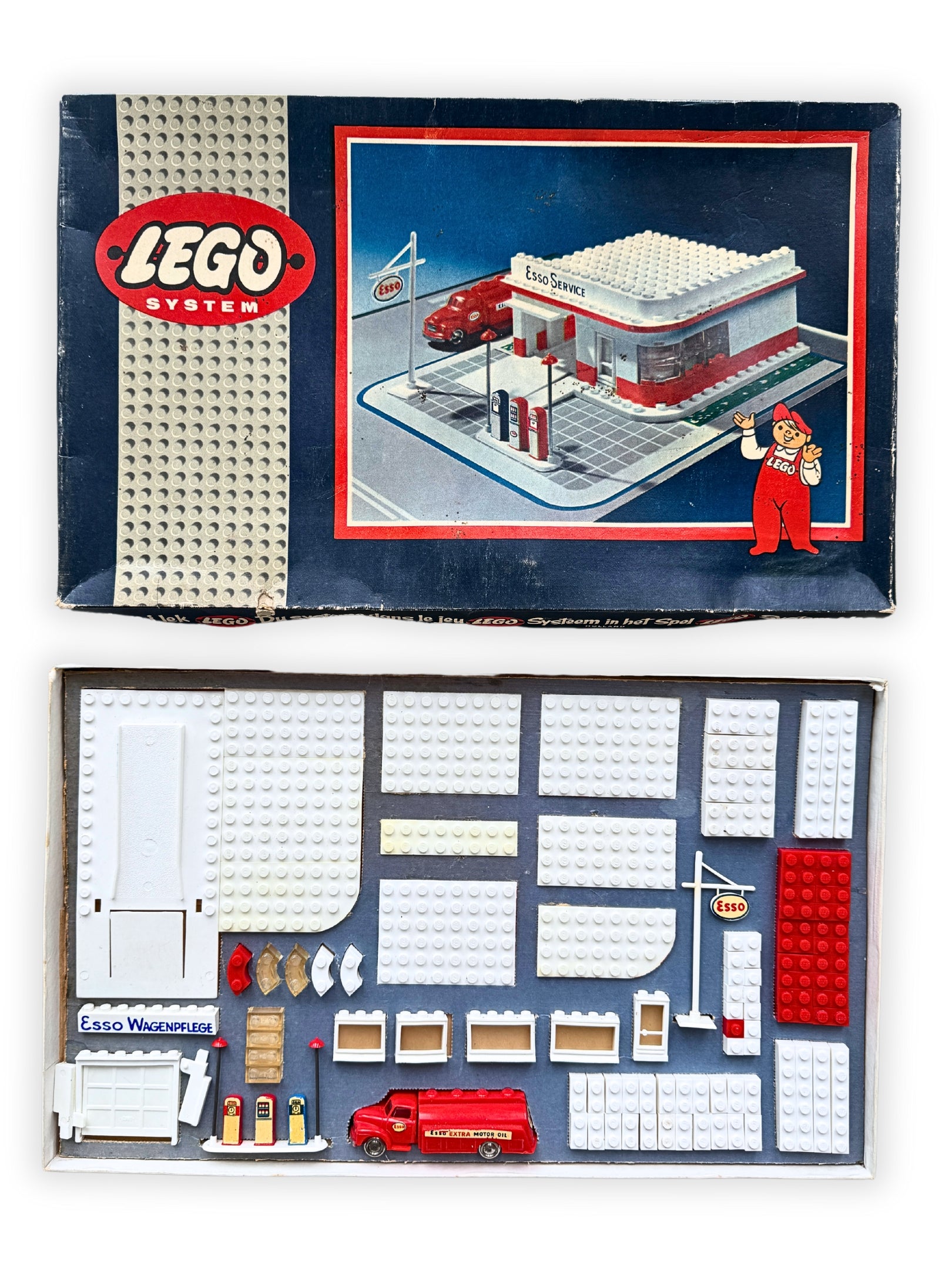 LEGO 310-5 Esso Filling Station rare vintage set 1958