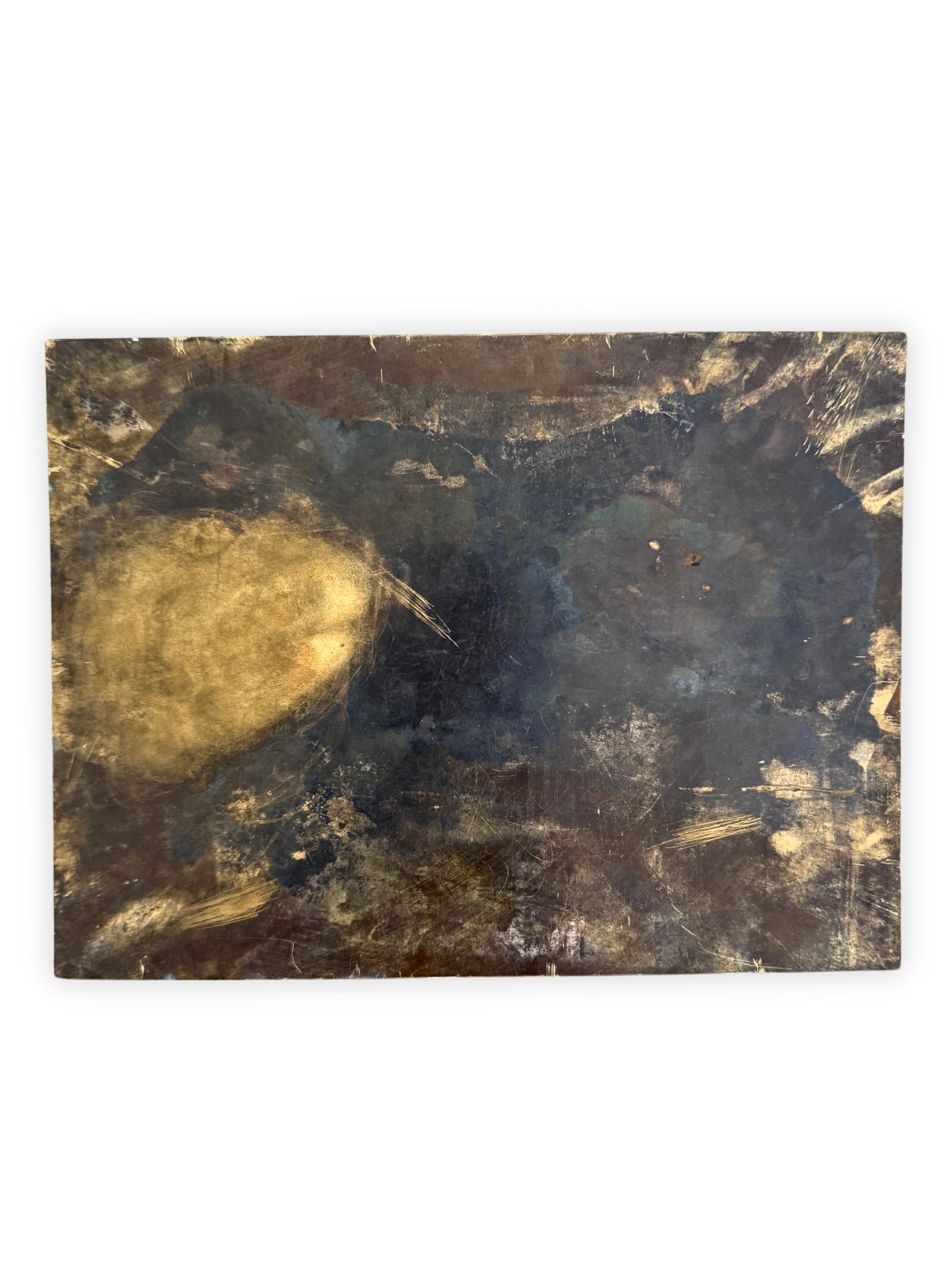 Antike Druckplatte Zinkplatte Le Plaisir de l'Été 19. Jahrhundert