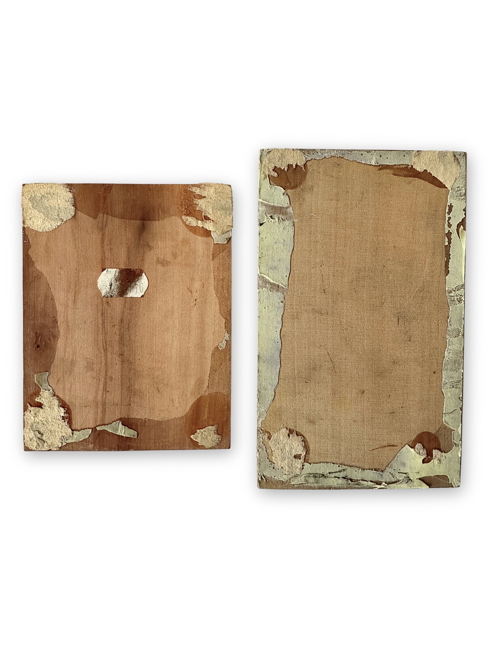 2 x Vintage Springerle Model Holz-Prägeform Plätzchen Spekulatiusform