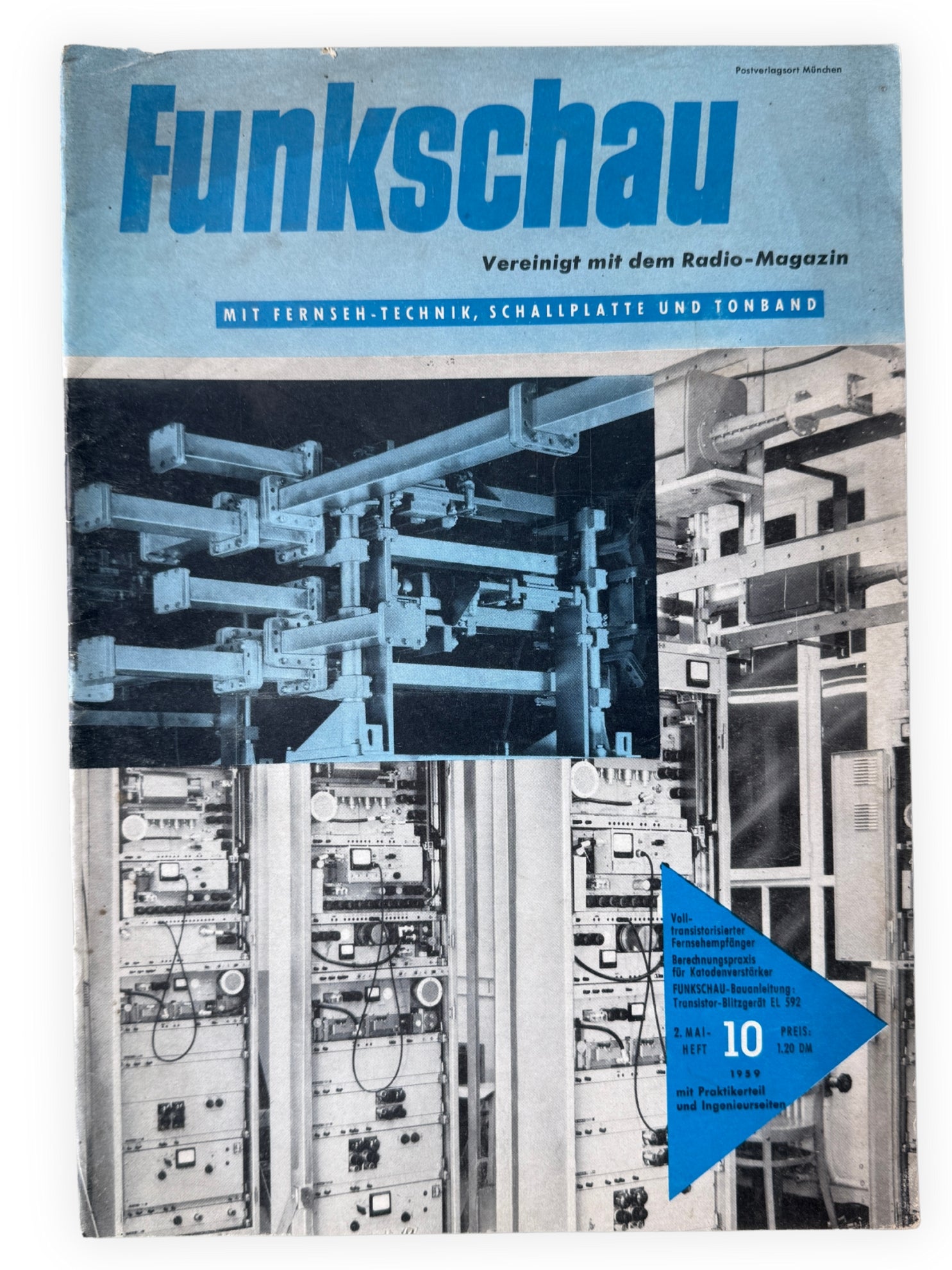 Funkschau 5 Hefte 1959 Vintage Nr 6 8 9 10 11