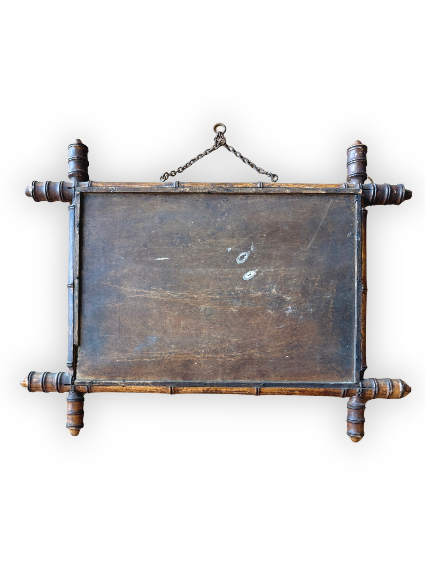 antiker bamboo spiegel frankreich 1900