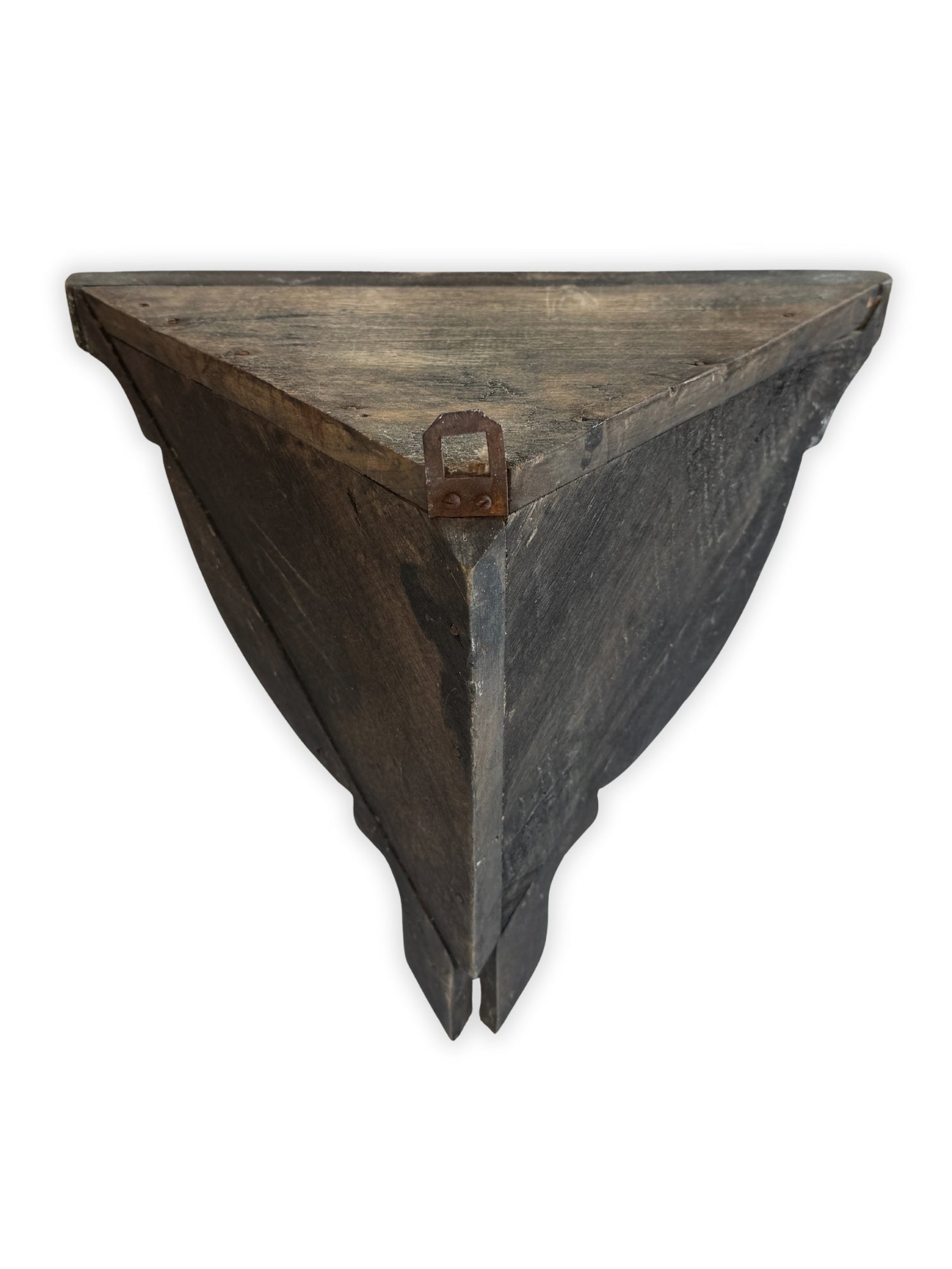 Handgeschnitzte Holzkonsole 19 Jh. Historismus Eiche Wandpodest