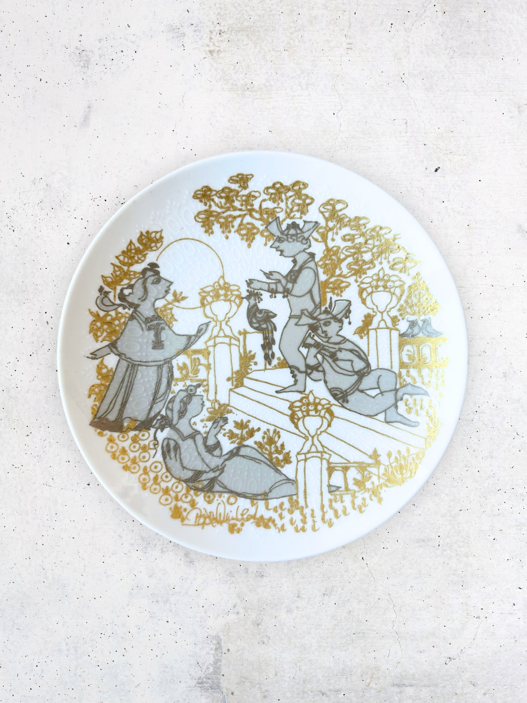 Björn Wiinblad für Rosenthal Zierteller "Serenade"