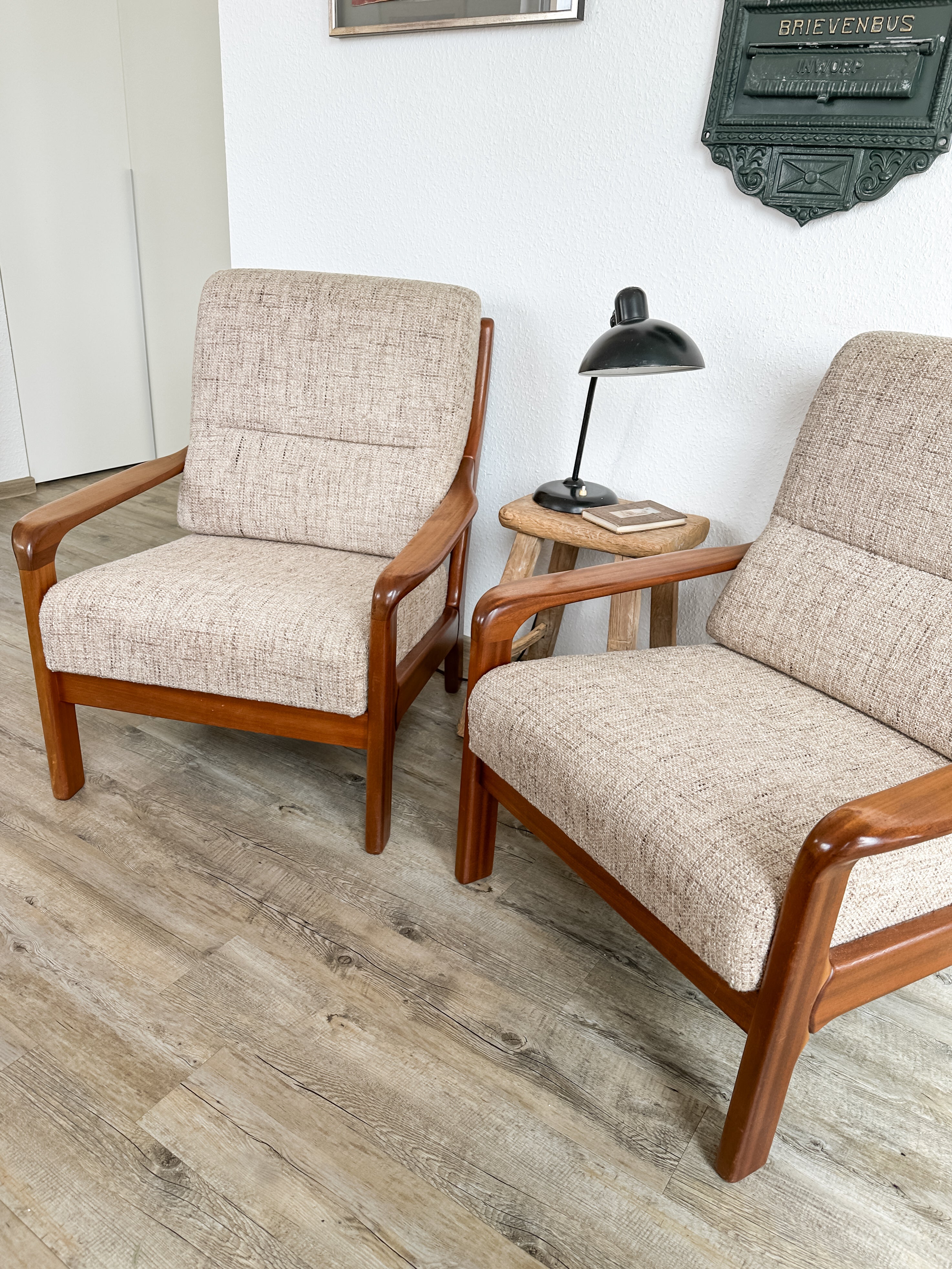 MidCentury Teakholz Sessel 60er Jahre Dänemark Juul Kristensen