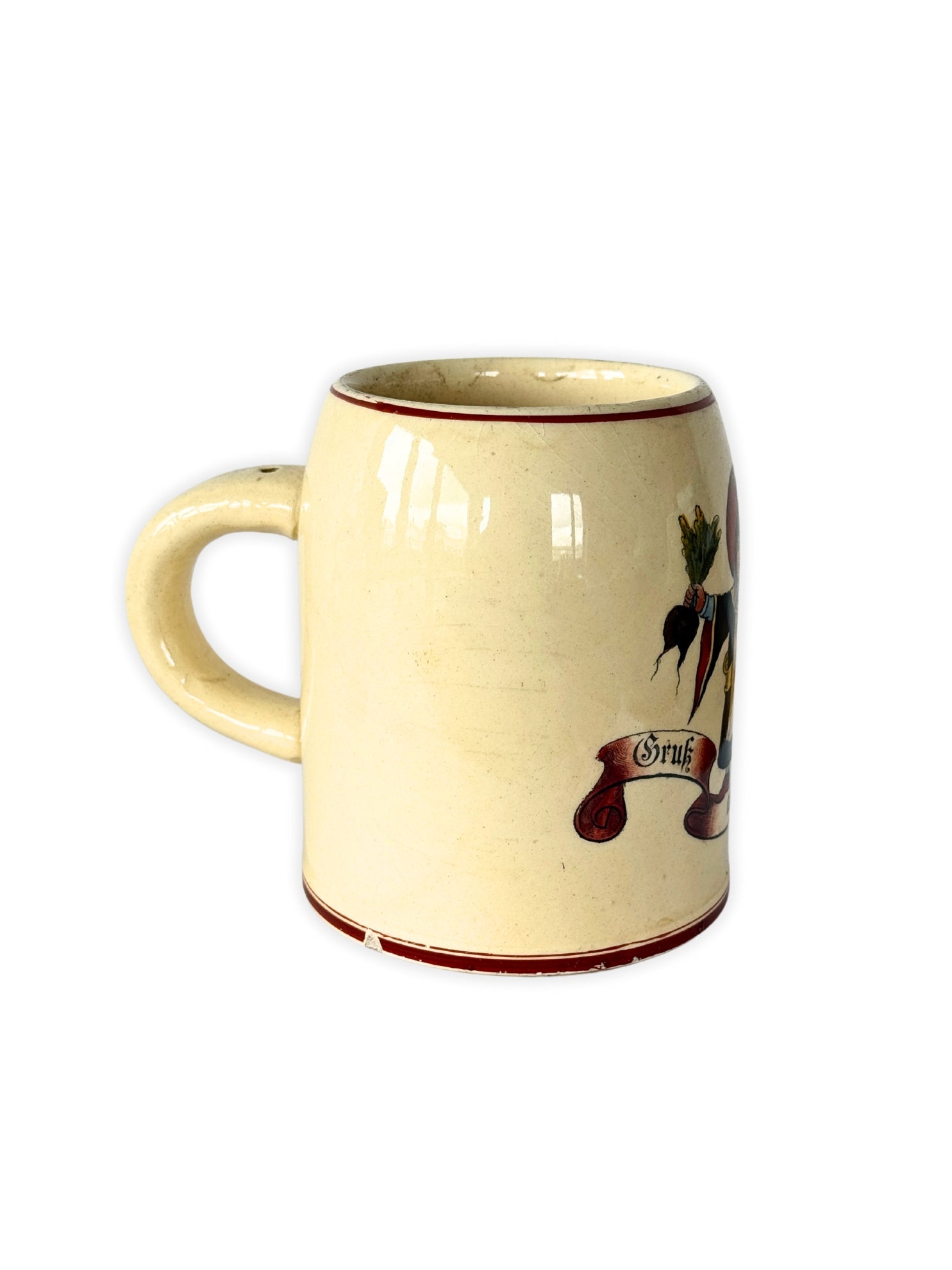 Antiker Bierkrug München Münchner Kindl vintage
