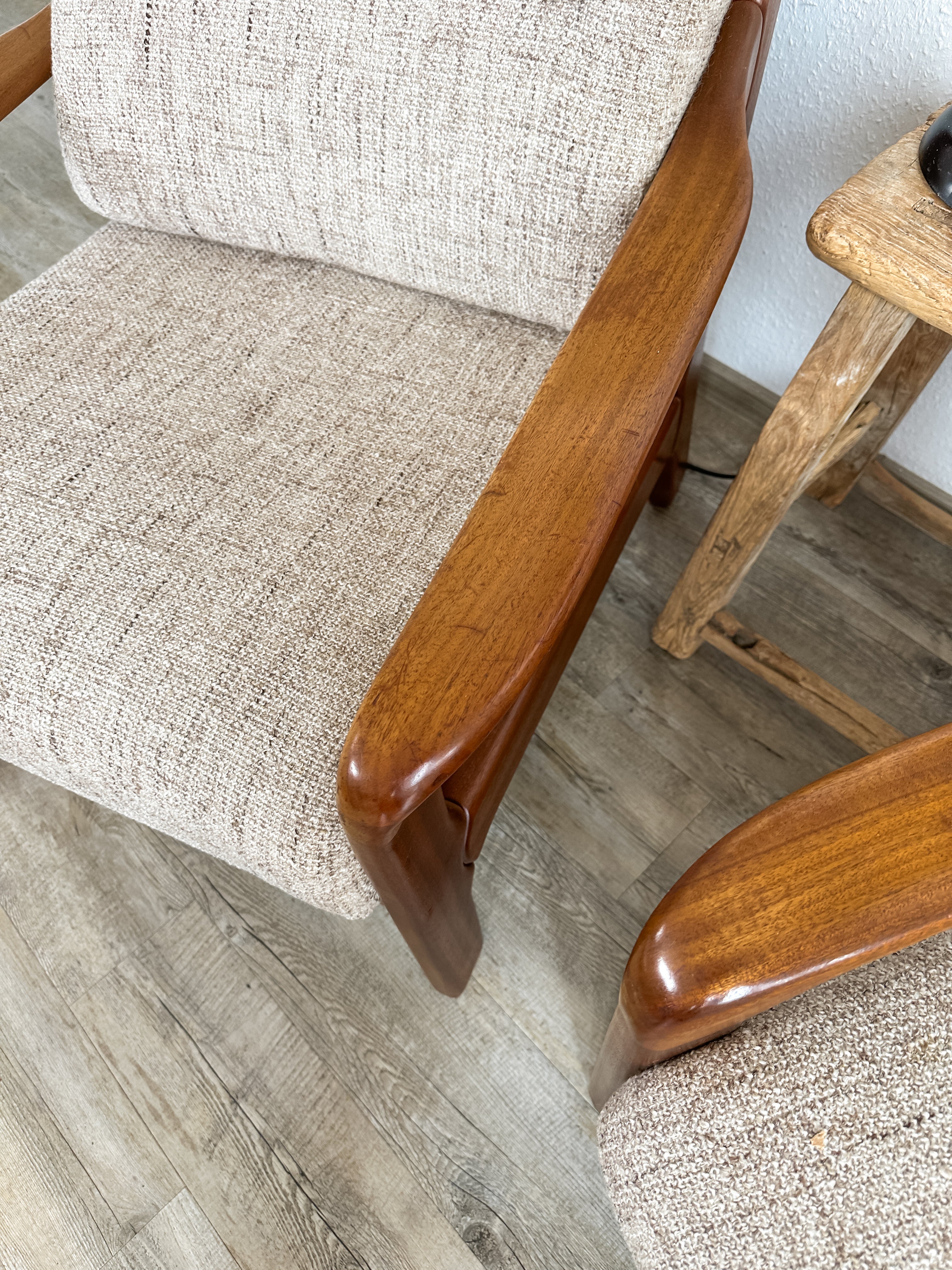 MidCentury Teakholz Sessel 60er Jahre Dänemark Juul Kristensen