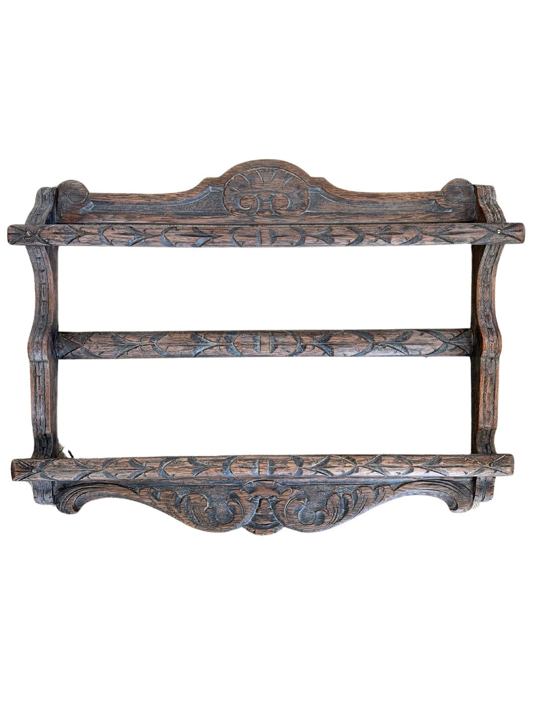 Antikes Tellerregal Niederlande 19. Jh