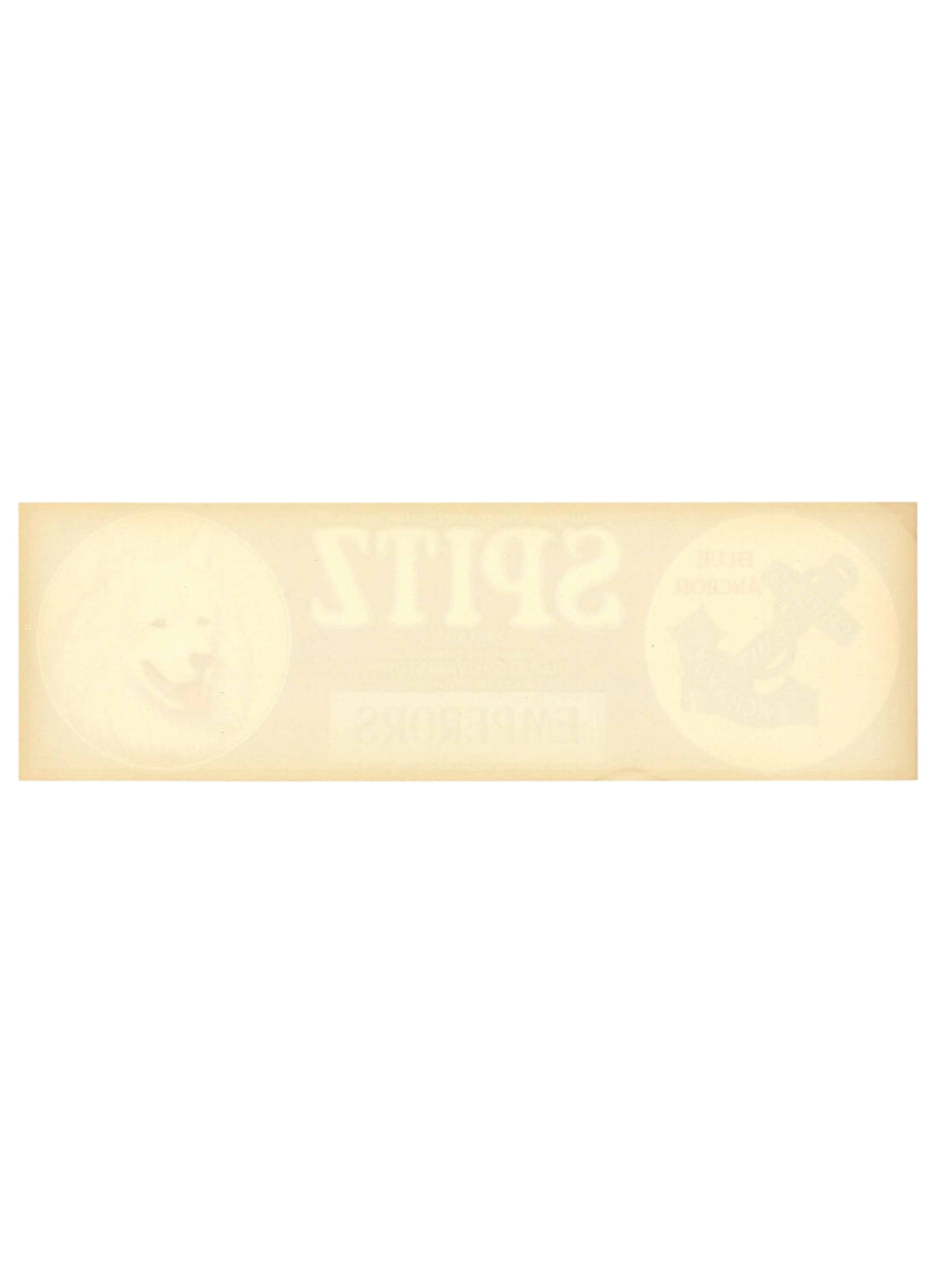 Vintage „SPITZ“ Traubenkistenetikett 1950er Jahre
