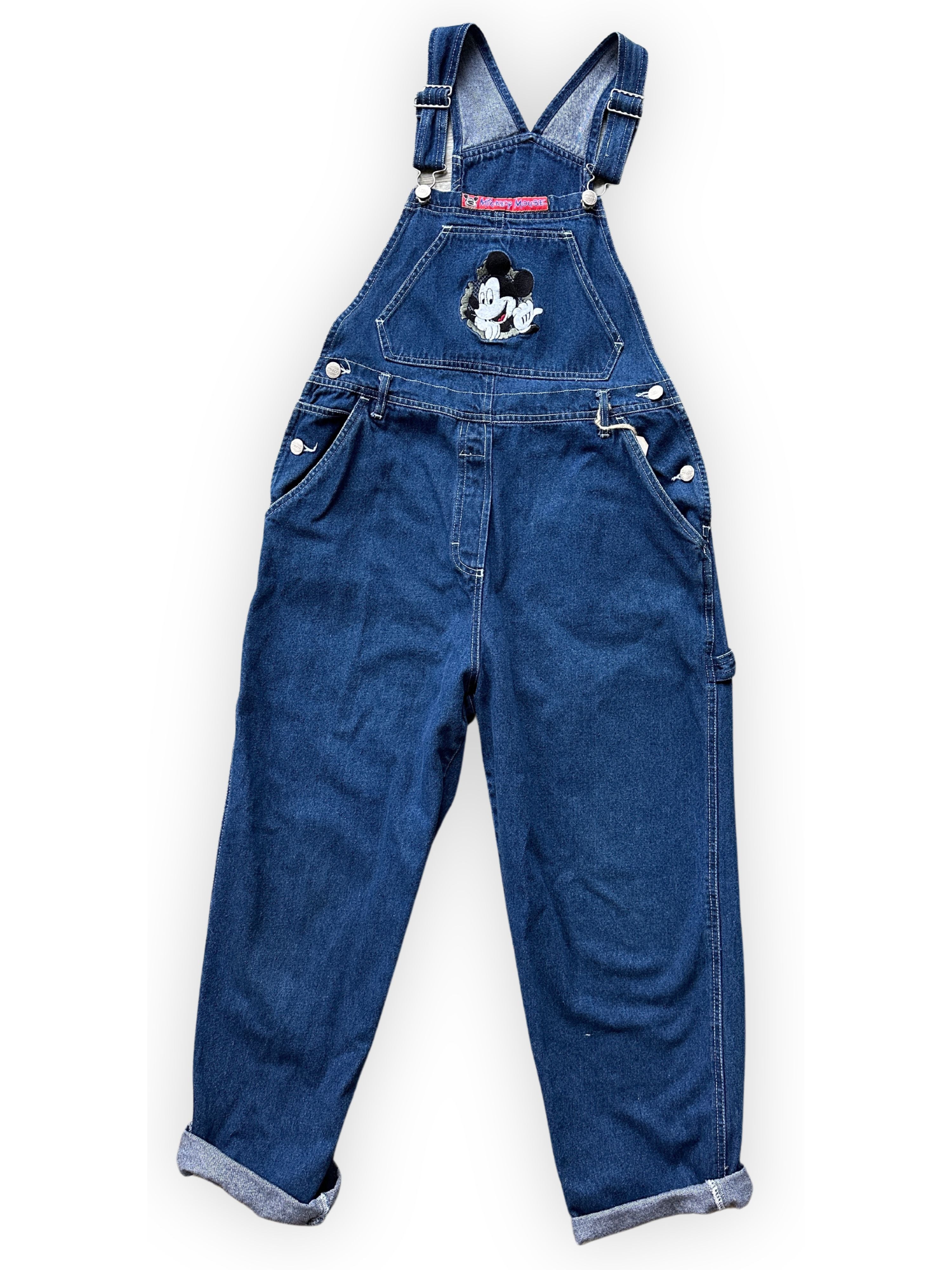 Vintage Jeans Mickey Disney Latzhose Denim