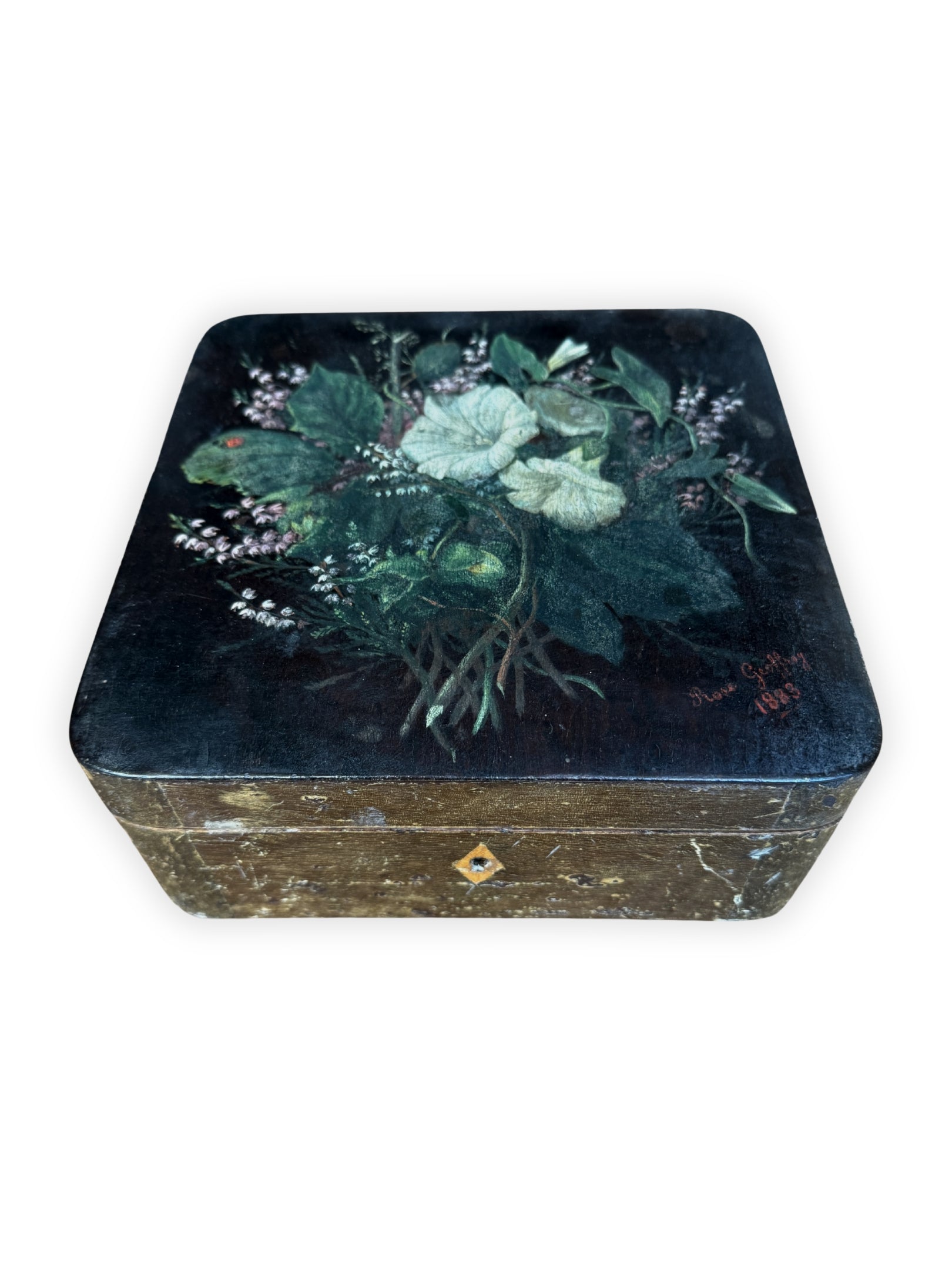 antique jewelry box 1880s