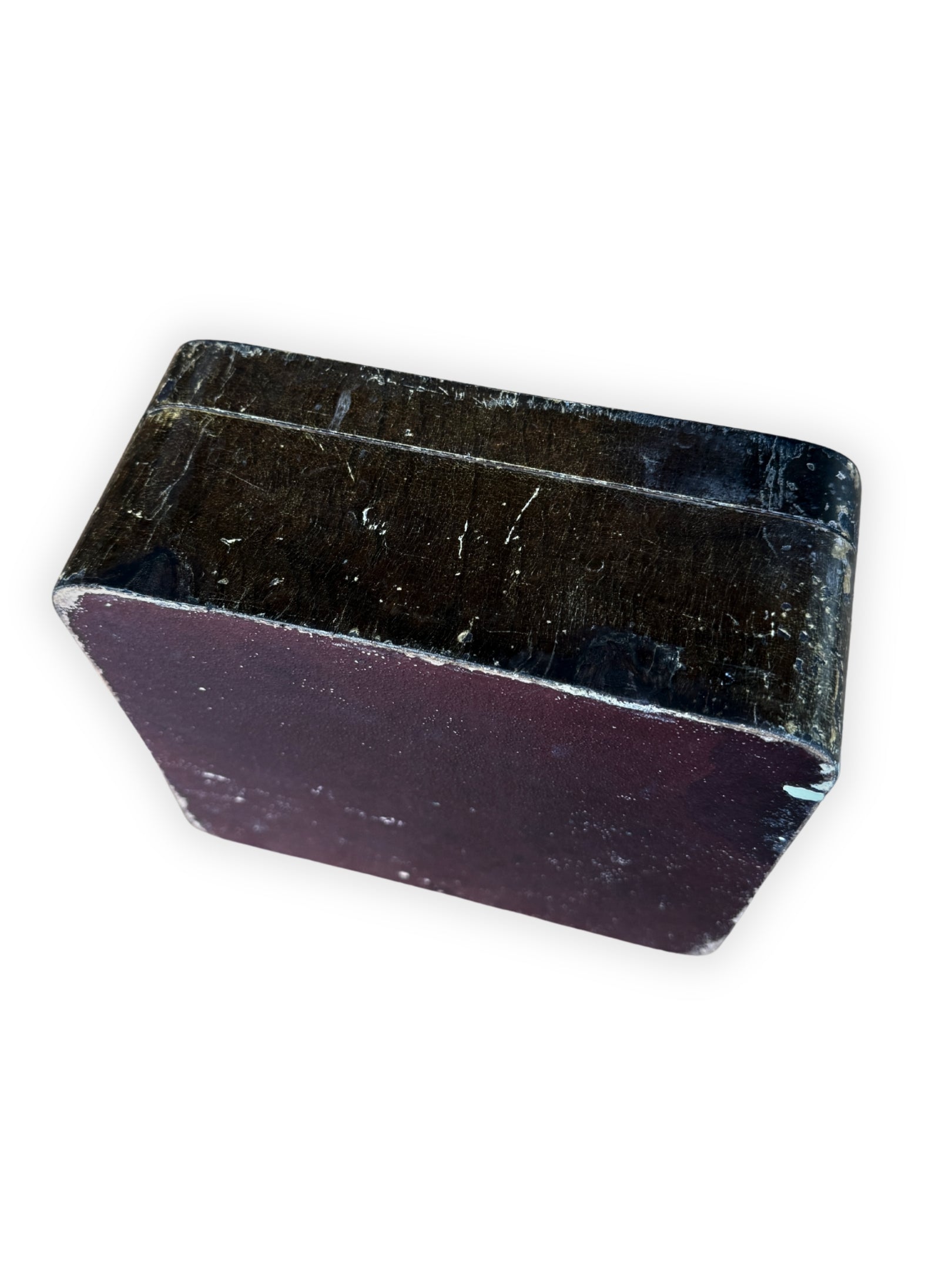 Antique jewelry box, hand-painted, 1883, Gründerzeit/Historicism