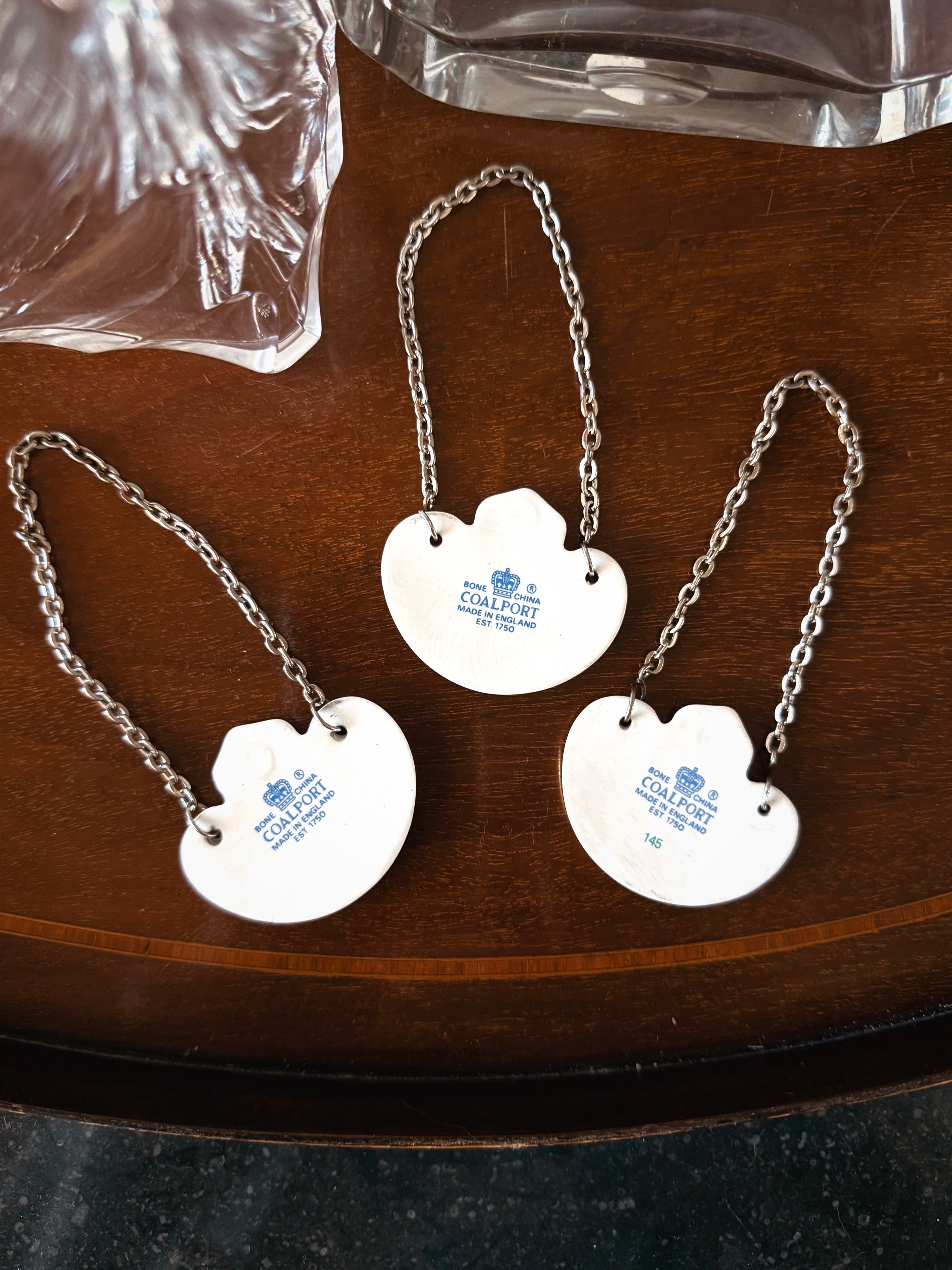 gin rum sherry decanter labels england