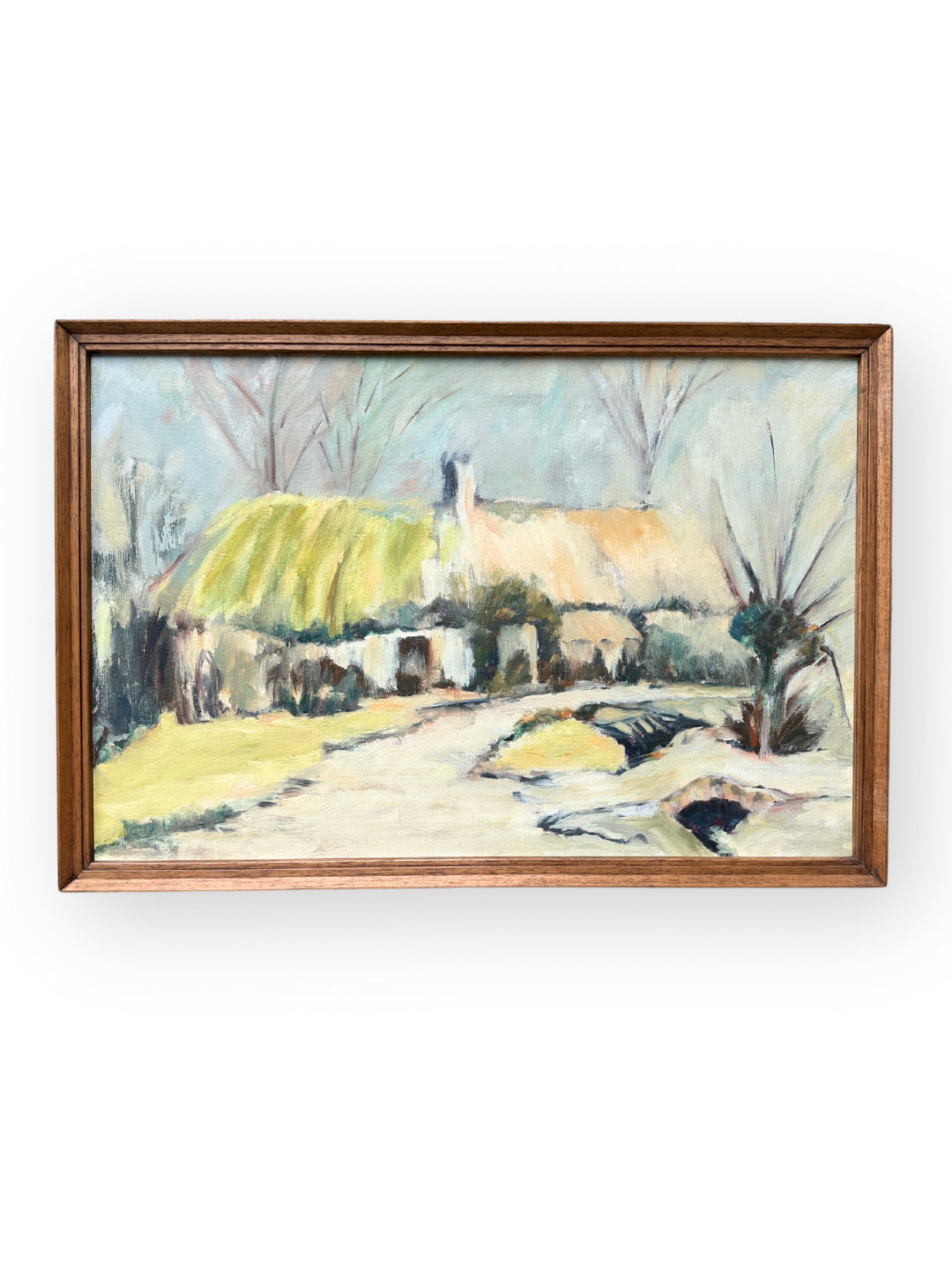 Gemälde Öl auf Leinwand - Landhausstil