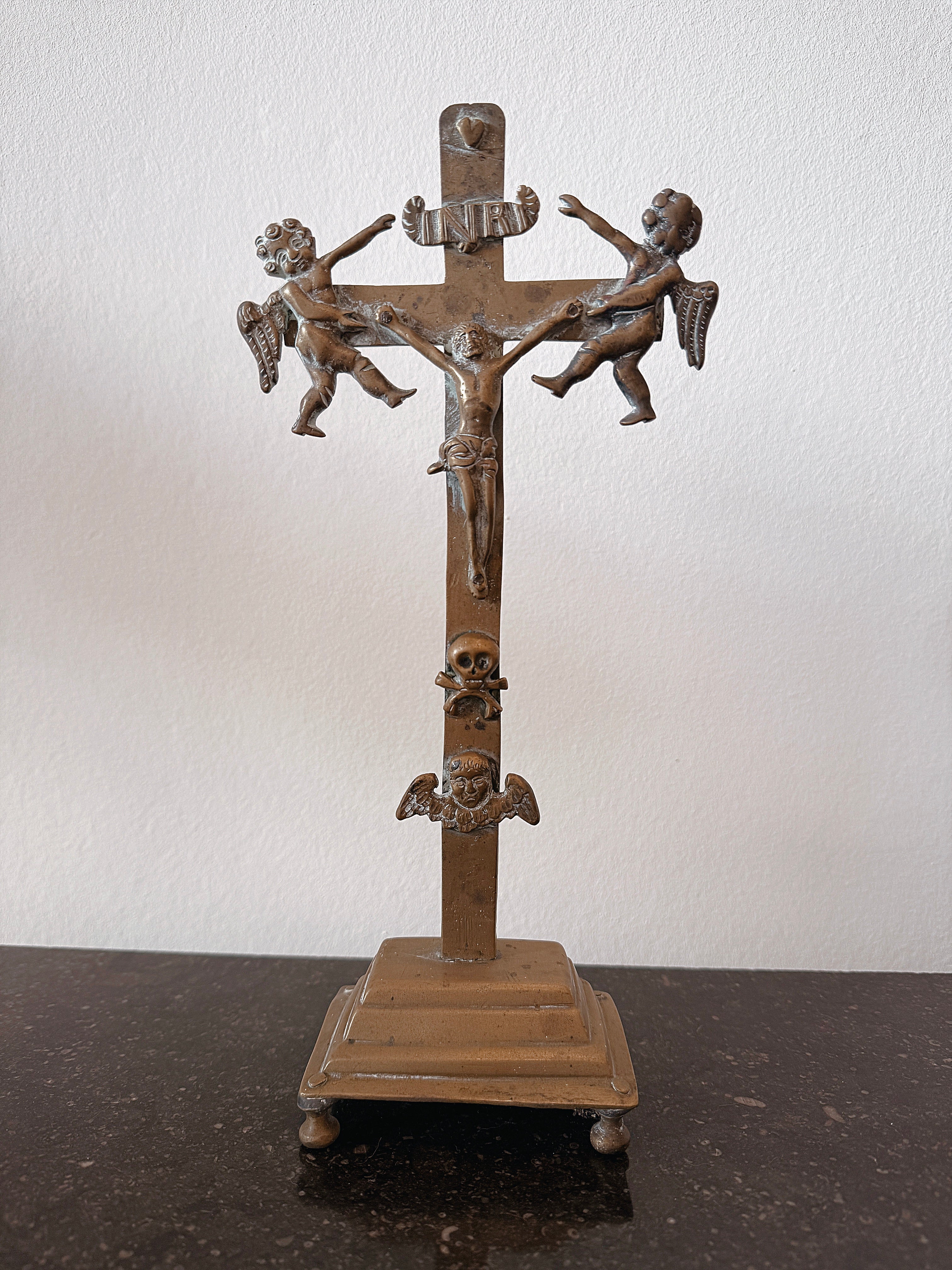 antikes barockes kruzifix belgien 18 jahrhundert