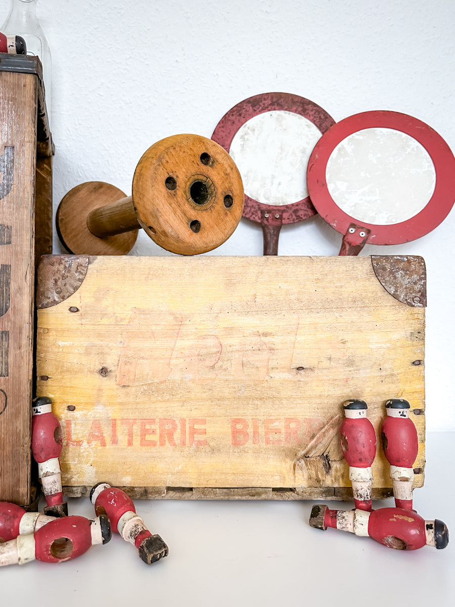 Vintage Bahn-Signal Original Schaffnerkelle
