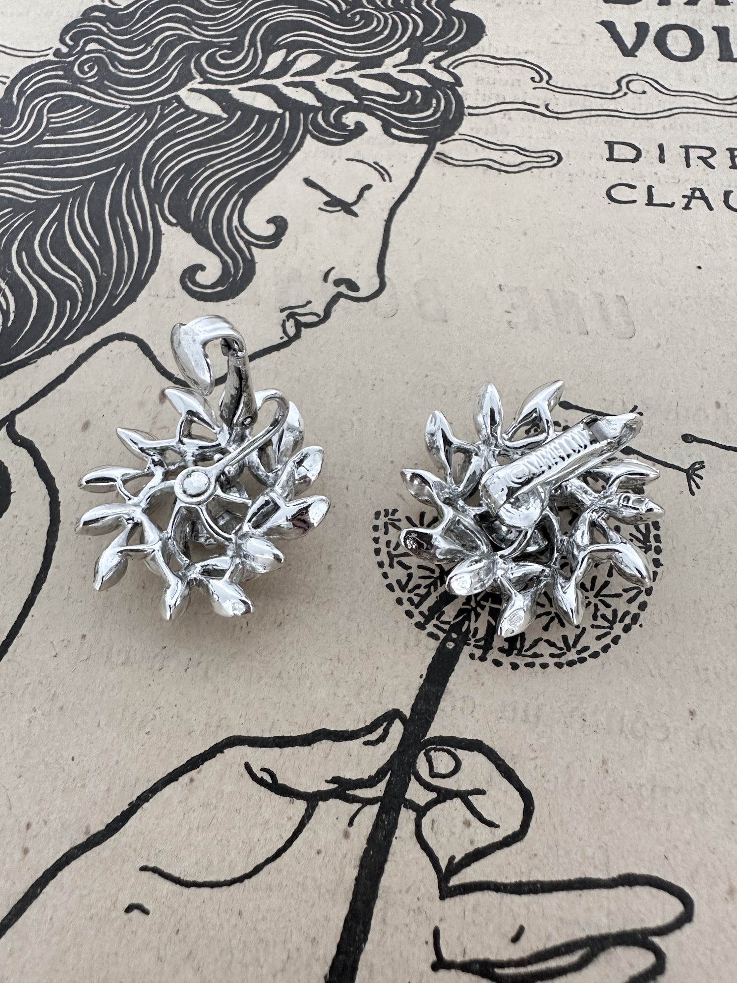 Vintage ear clips v. Sarah Coventry 1960s