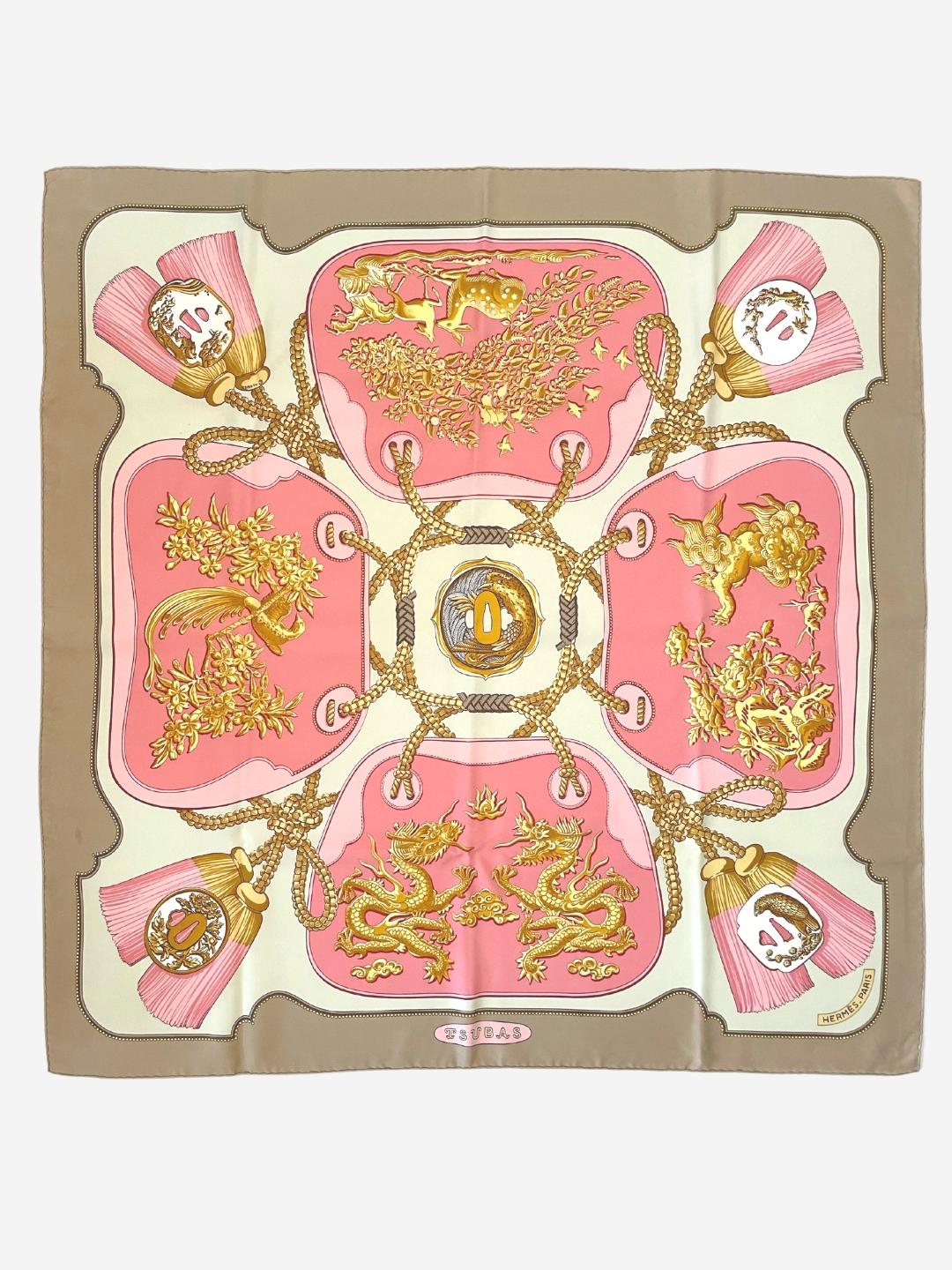 Vintage Hermes Seidentuch carre