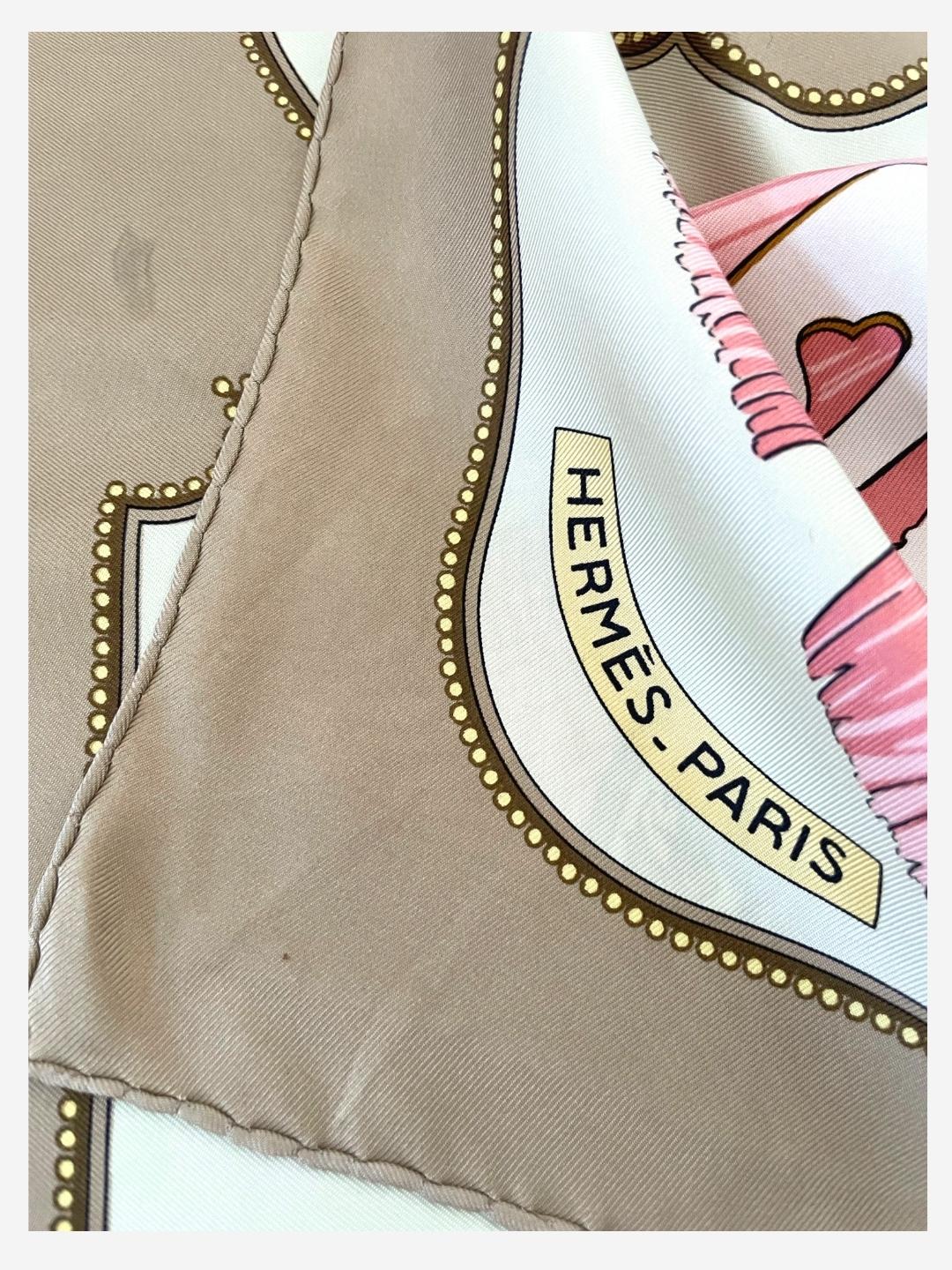 Vintage Hermes Seidentuch carre