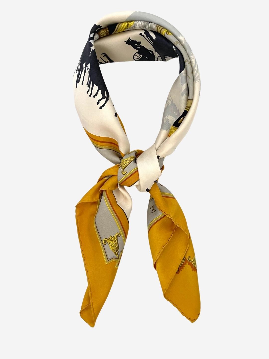 Vintage Hermes Seidentuch carre