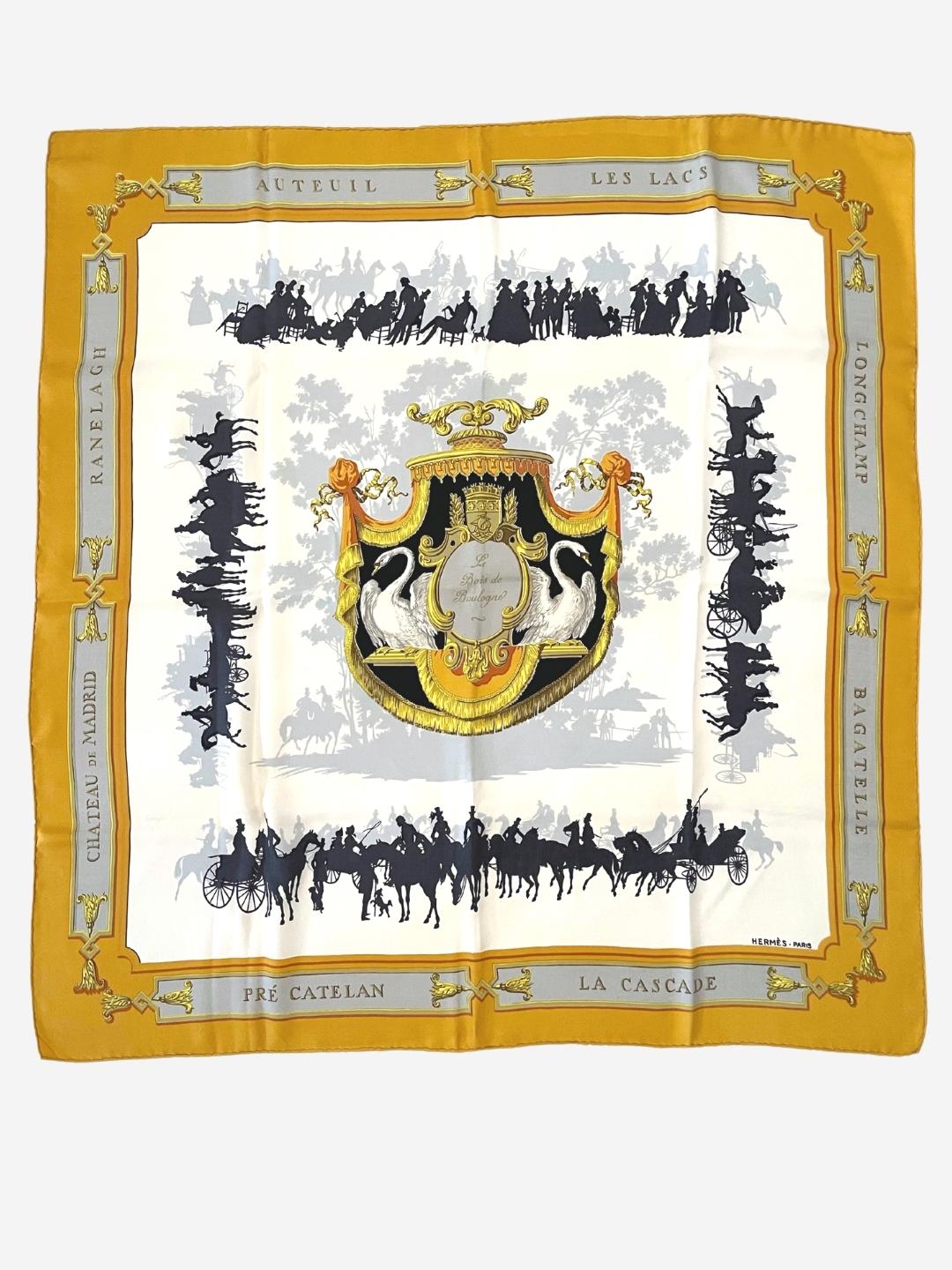 Vintage Hermes Seidentuch carre