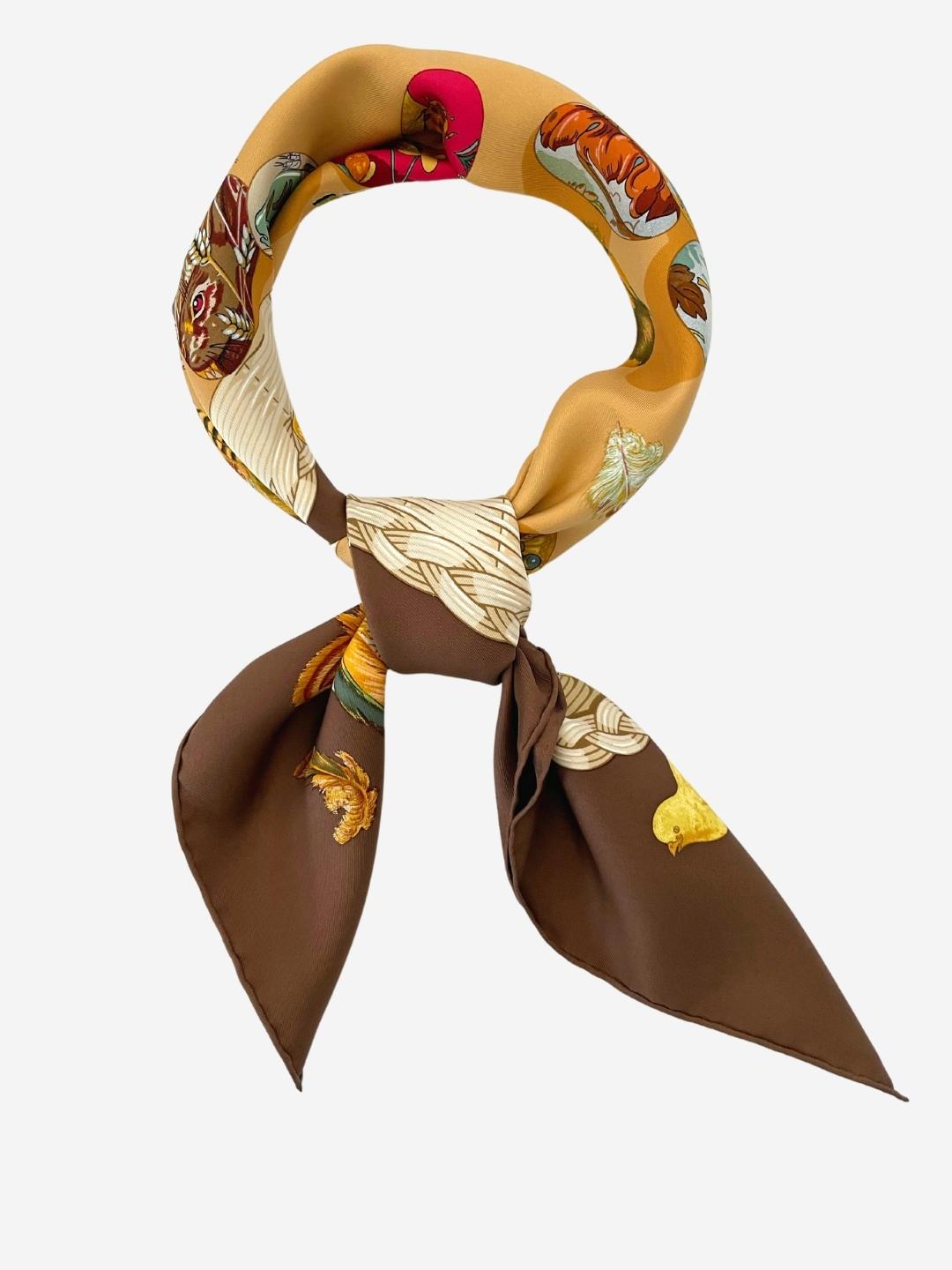 Vintage Hermes Seidentuch carre