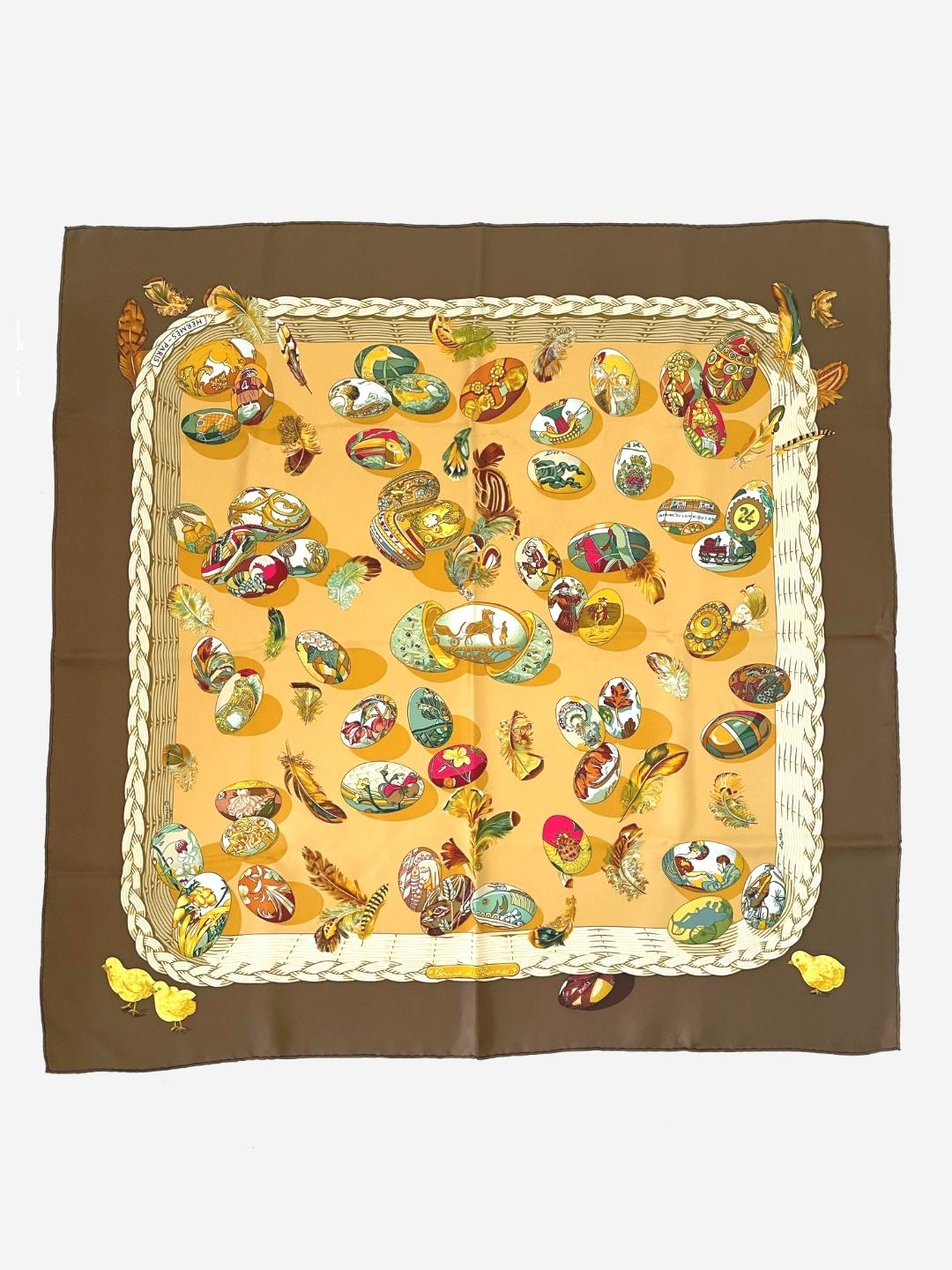 Vintage Hermes Seidentuch carre