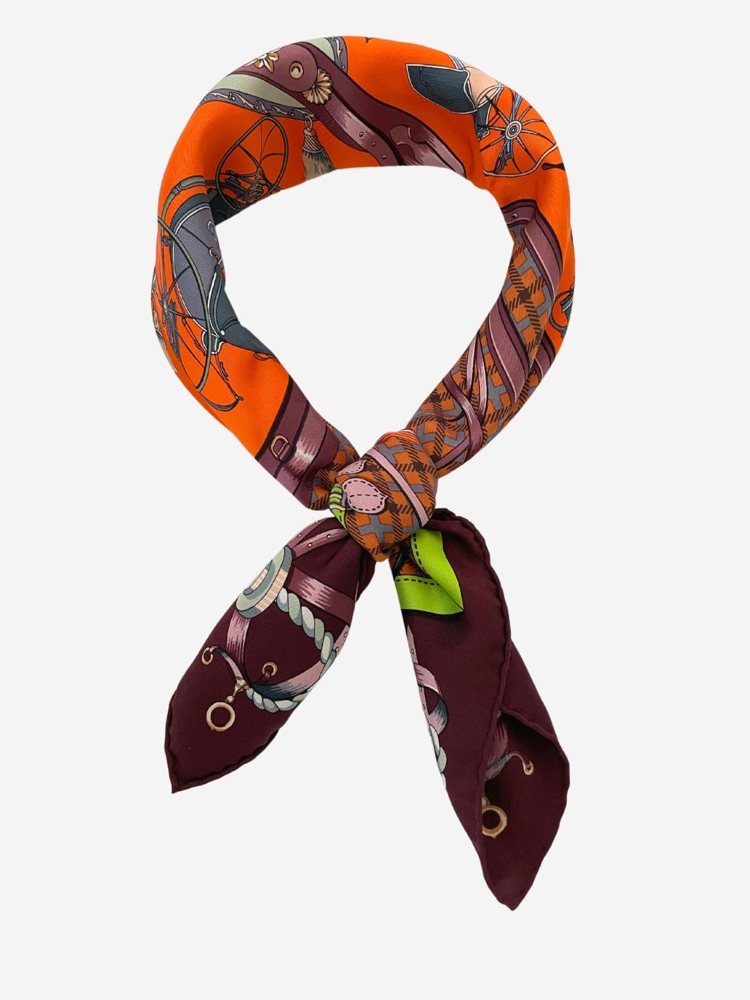 Vintage Hermes Seidentuch carre