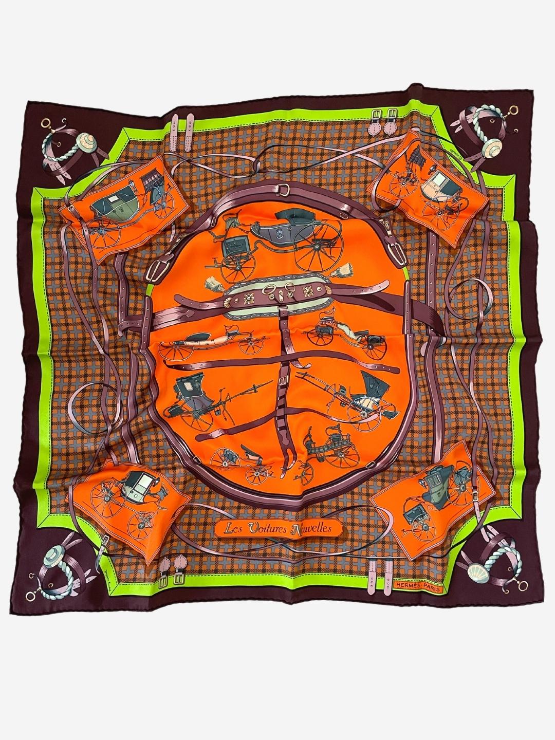 Vintage Hermes Seidentuch carre