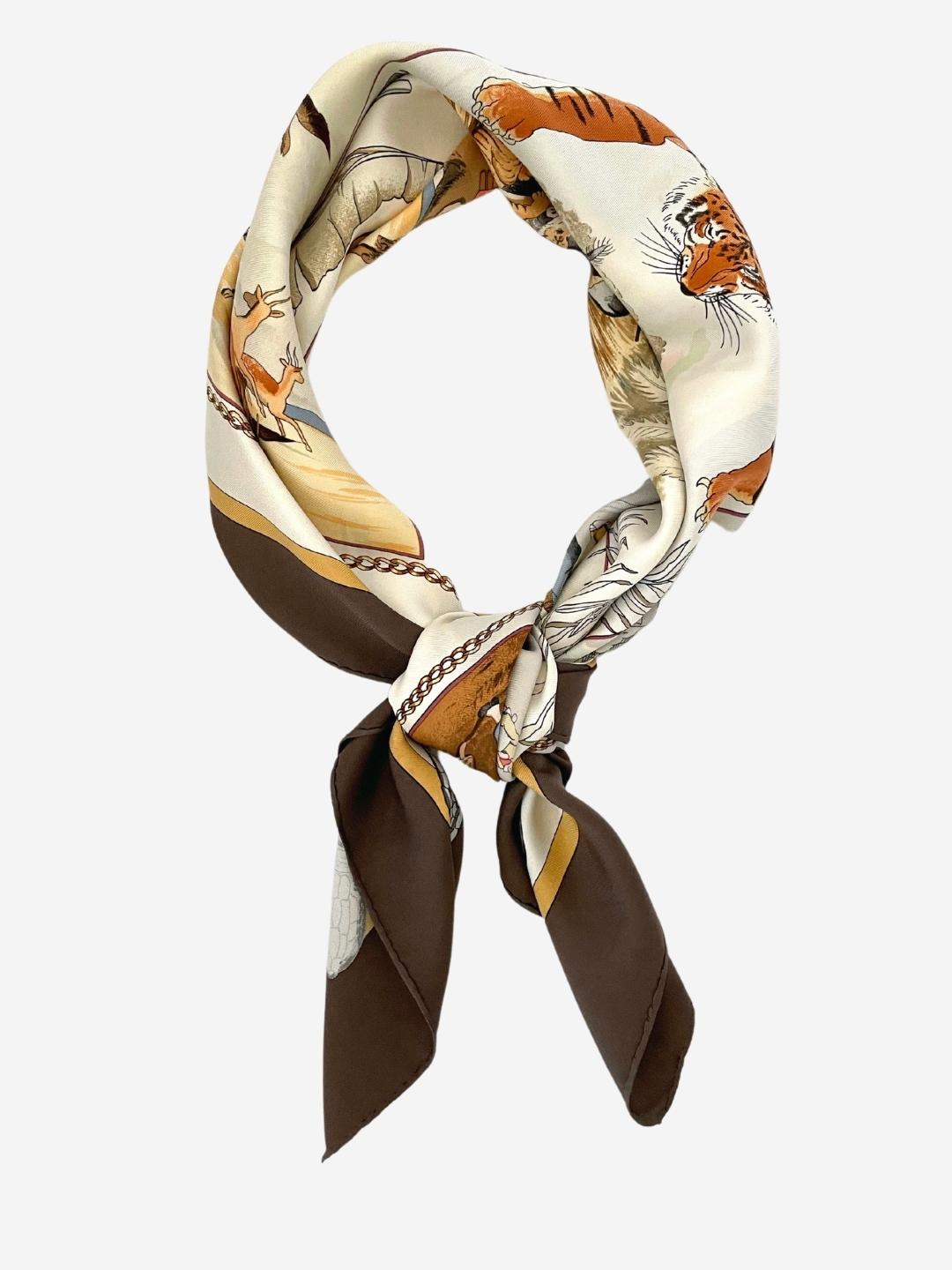 Vintage Hermes Seidentuch carre