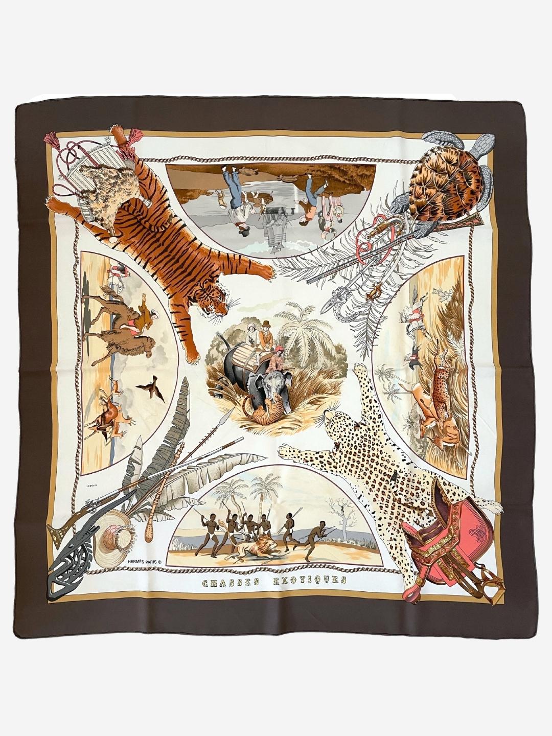 Vintage Hermes Seidentuch carre