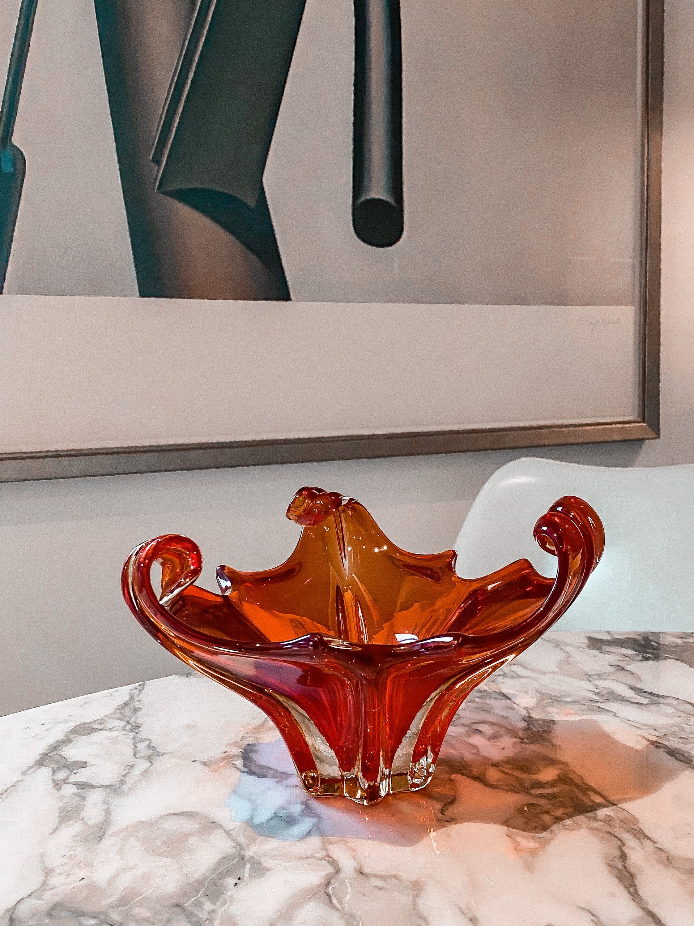 Murano Glass Bowl Rot