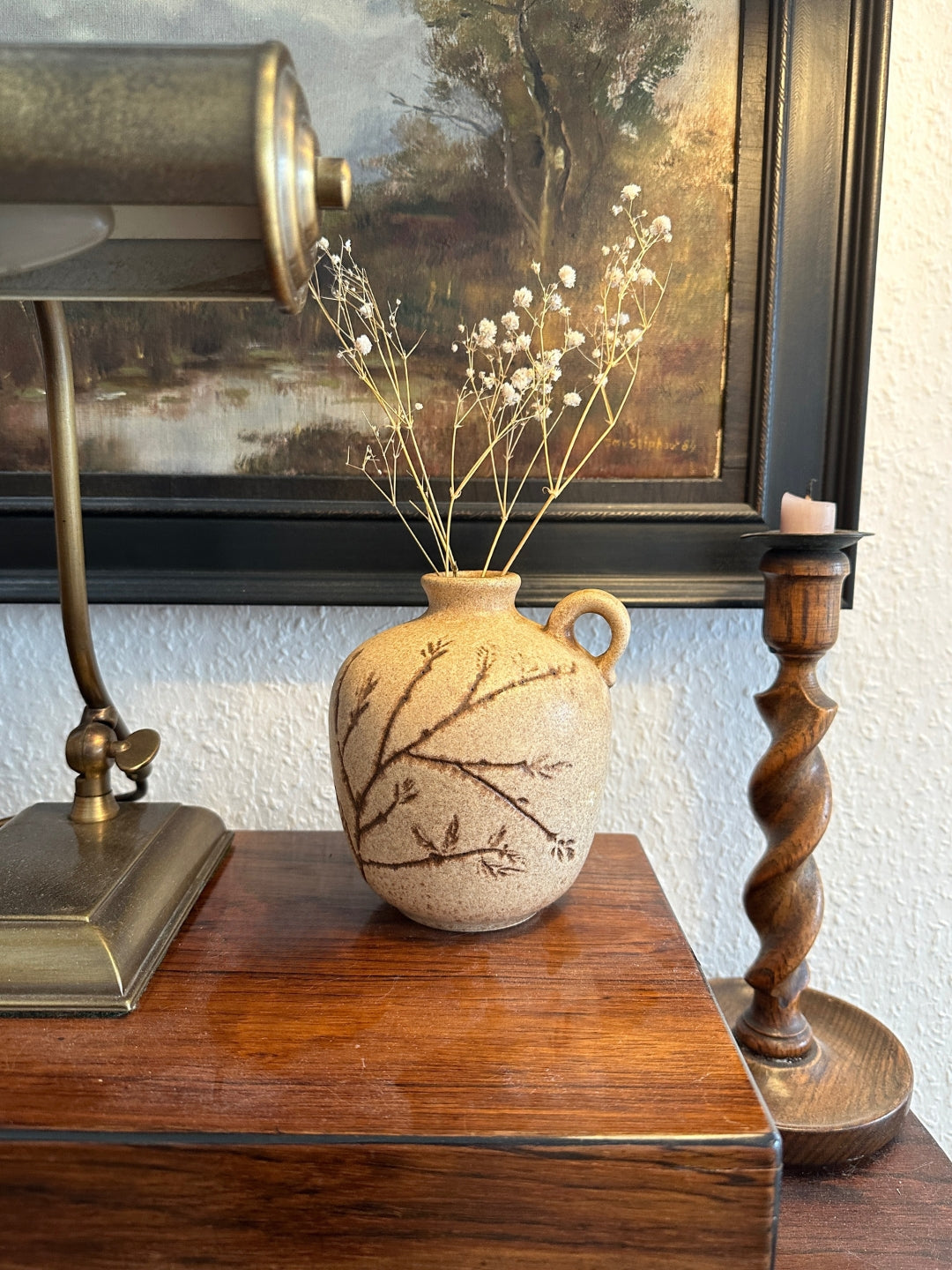 MidCentury Keramik Vase Ruscha 384