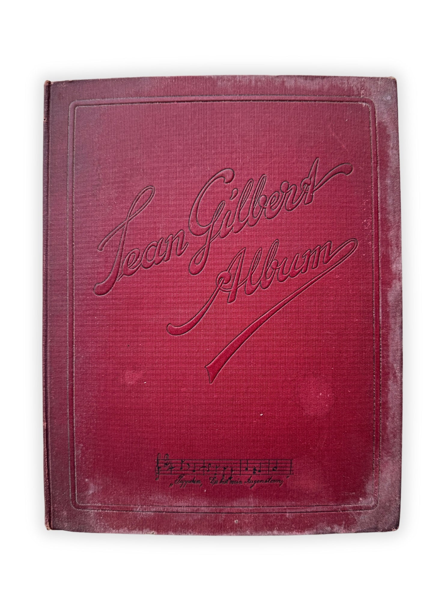 1913 Jean Gilbert Album Eine Sammlung 27 beliebtesten Melodien Notenbuch Antiquariat