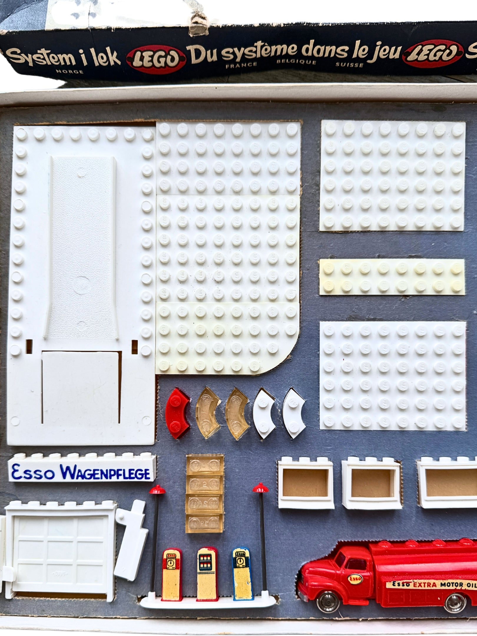 LEGO System Esso Filling Station Set 310 von 1958 