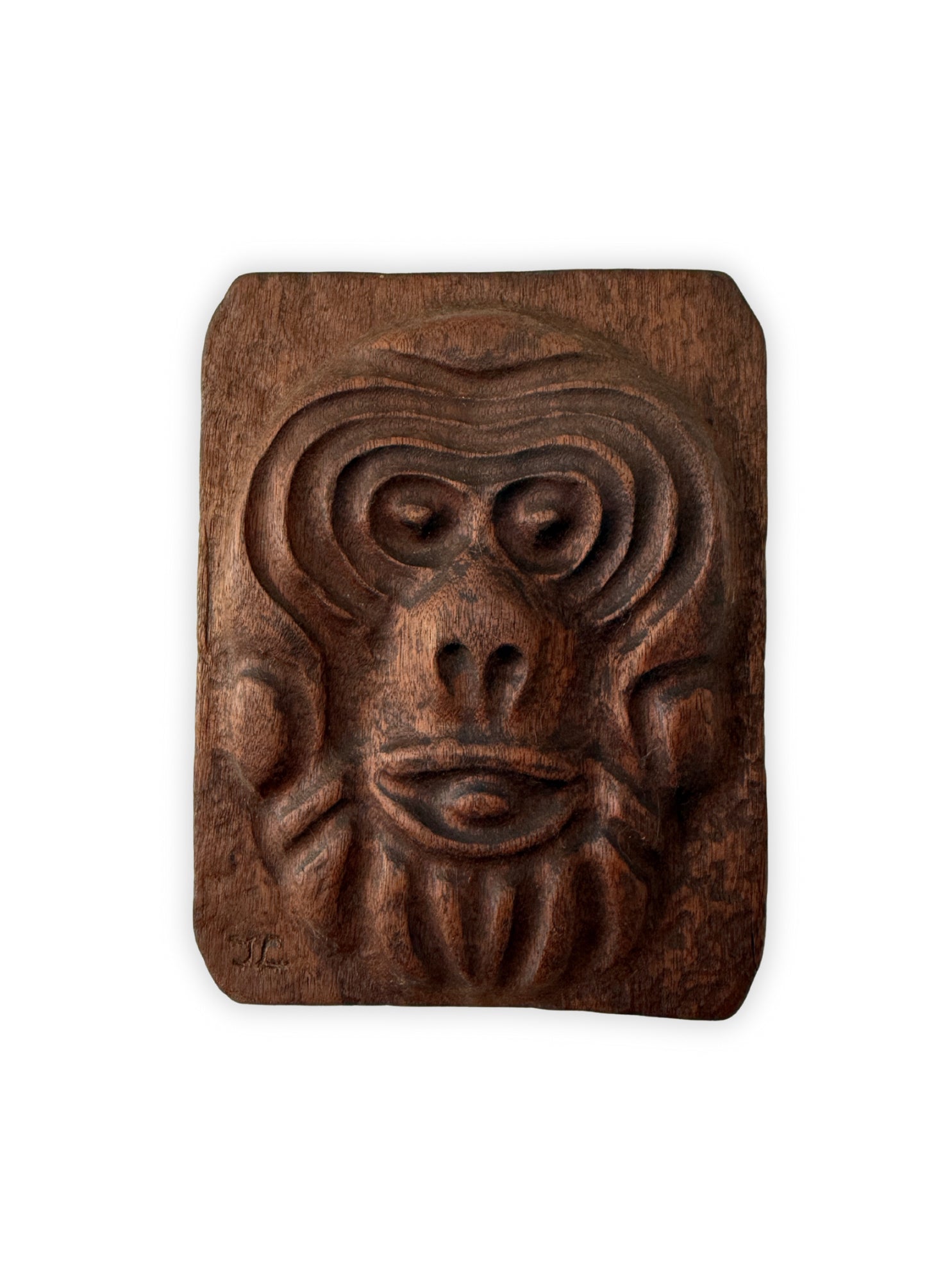 Mid-Century Wandkunst aus Holz, Reliefobjekt 1960er