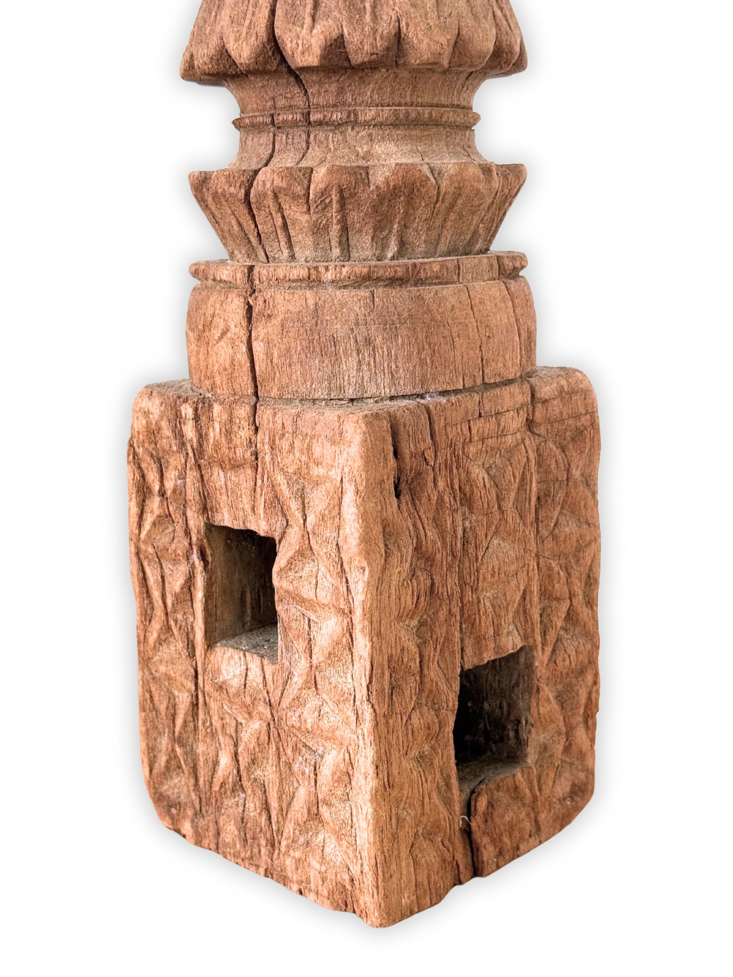 Vintage candlestick from India – Reclaimed Wood