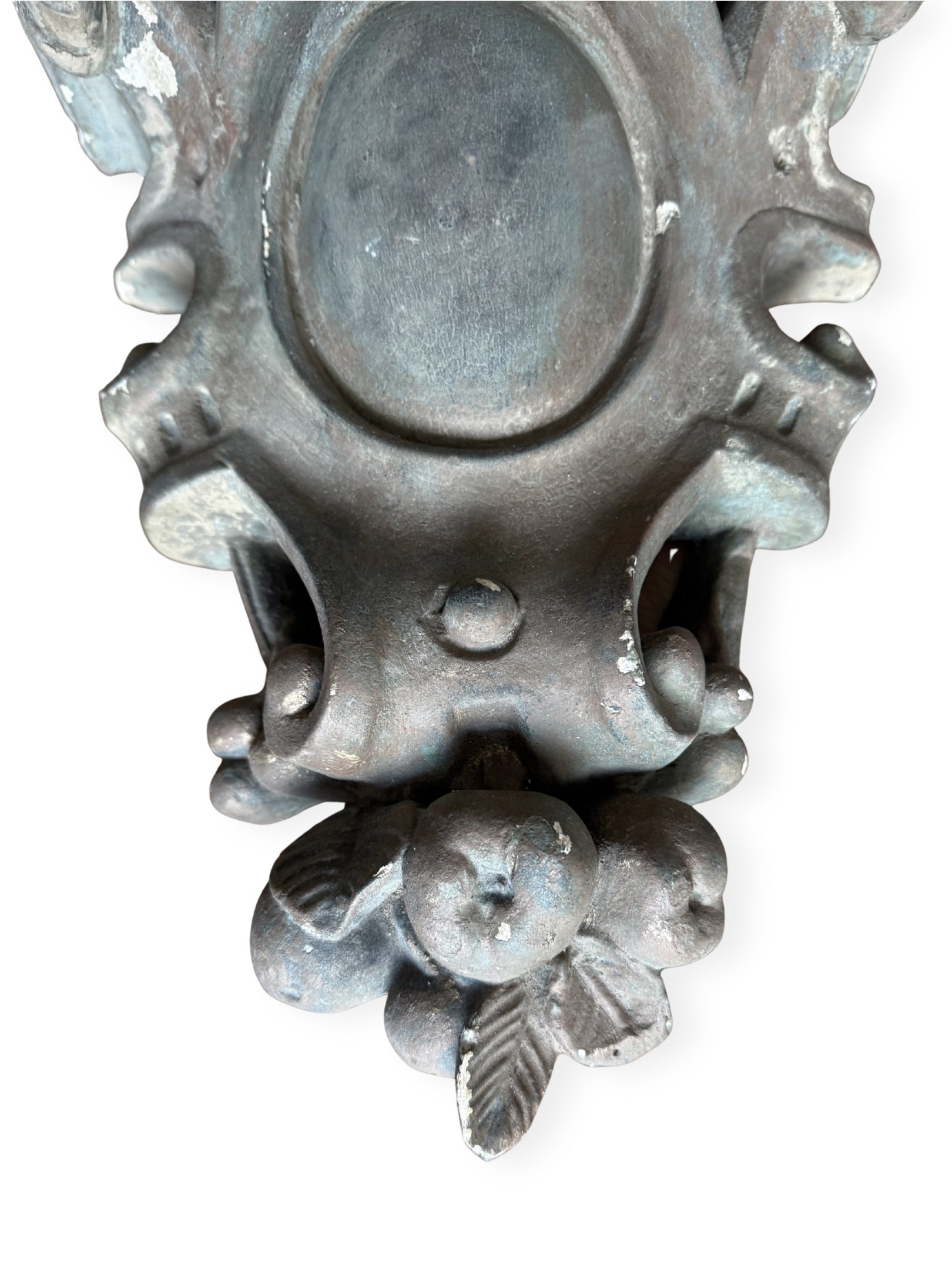 Antike Wandkonsole im Barockstil - französischer Landhausstil mit Patina