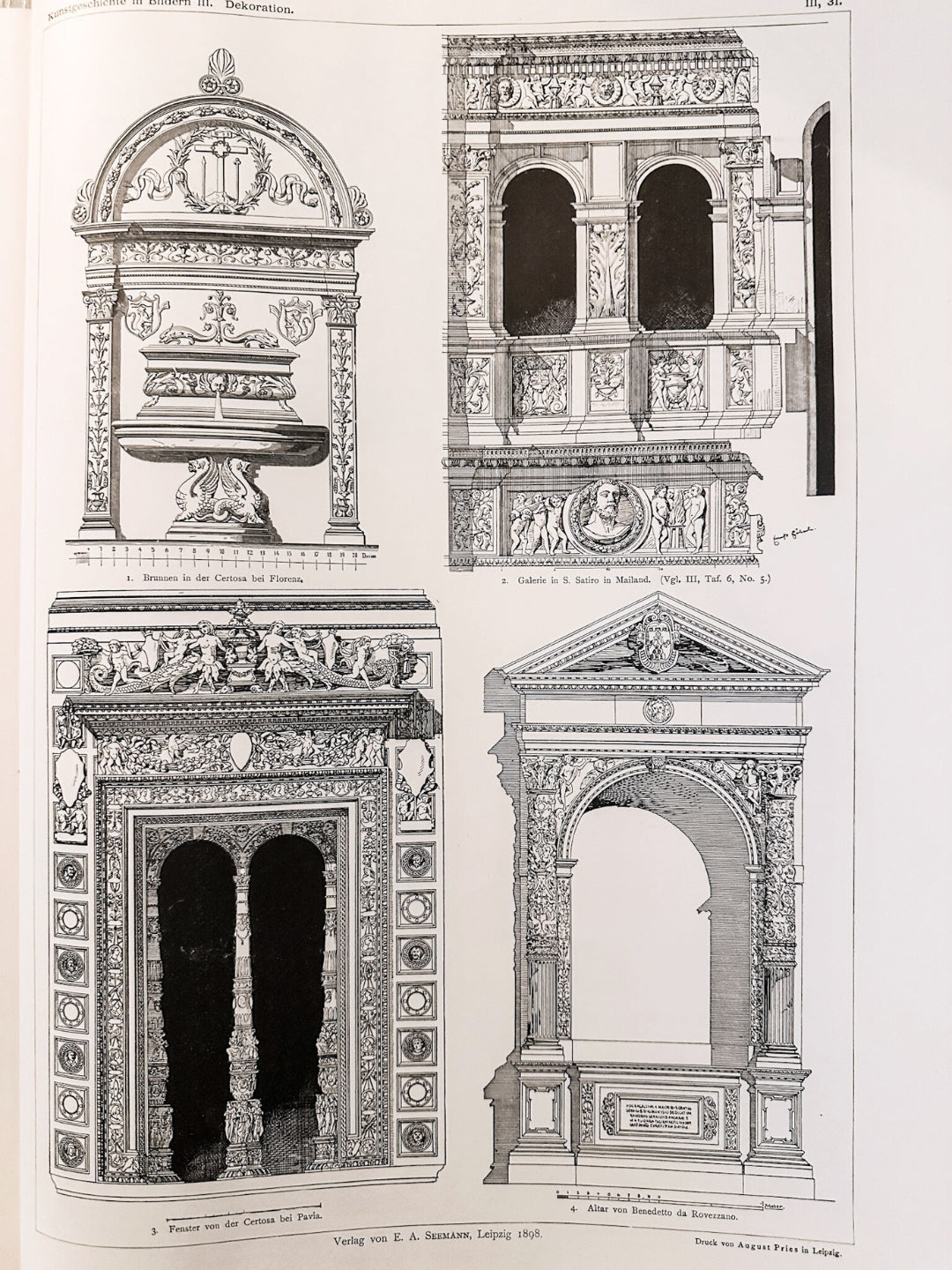 Kunstgeschichte in Bildern - Abteilung III 1898 v. Georg Dehio