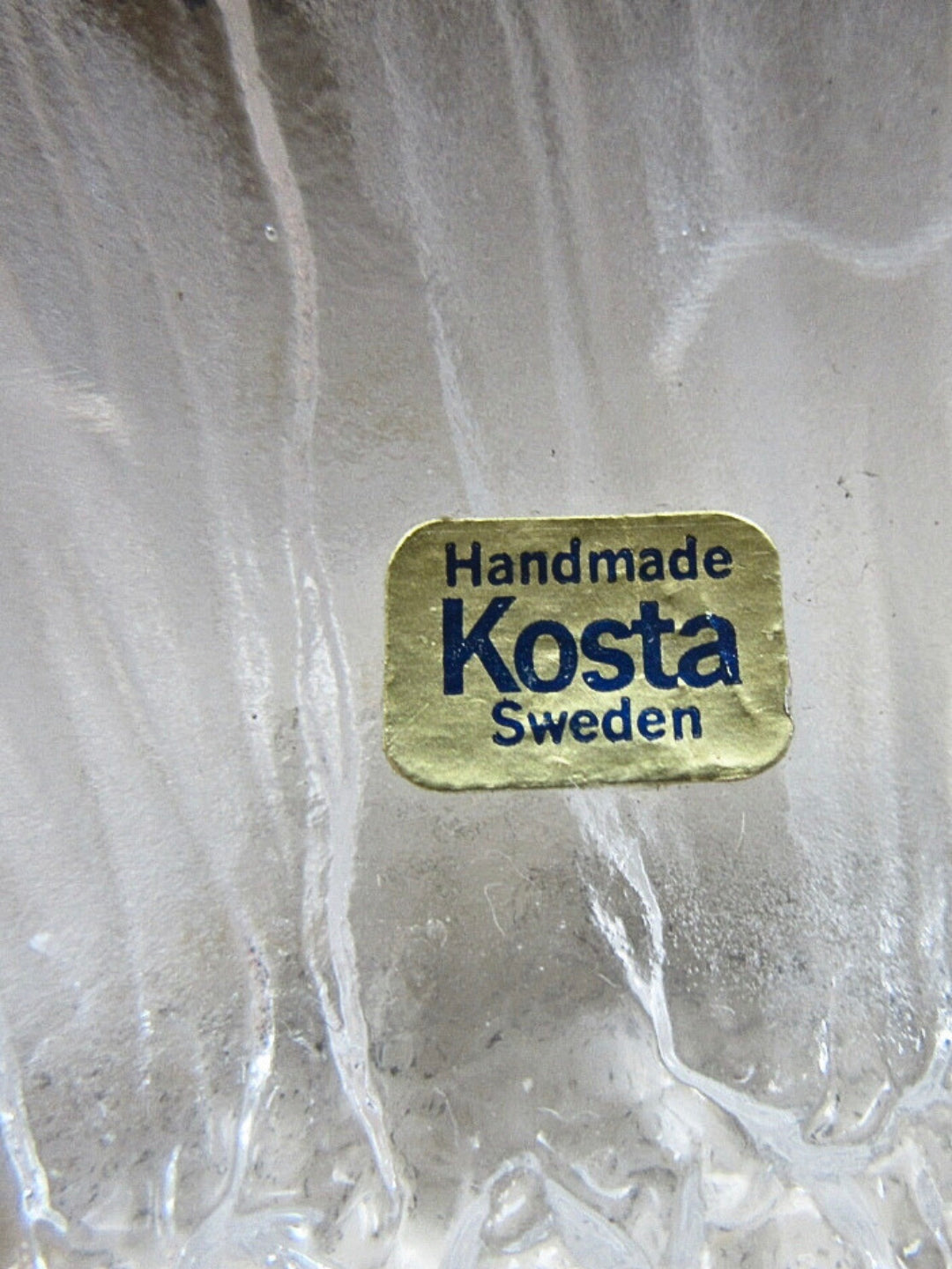 Kosta Boda Label 