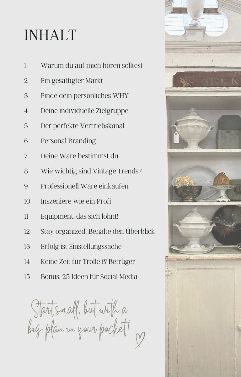 Ebook - Dein Vintage Business: Leidenschaft in Profit verwandeln!