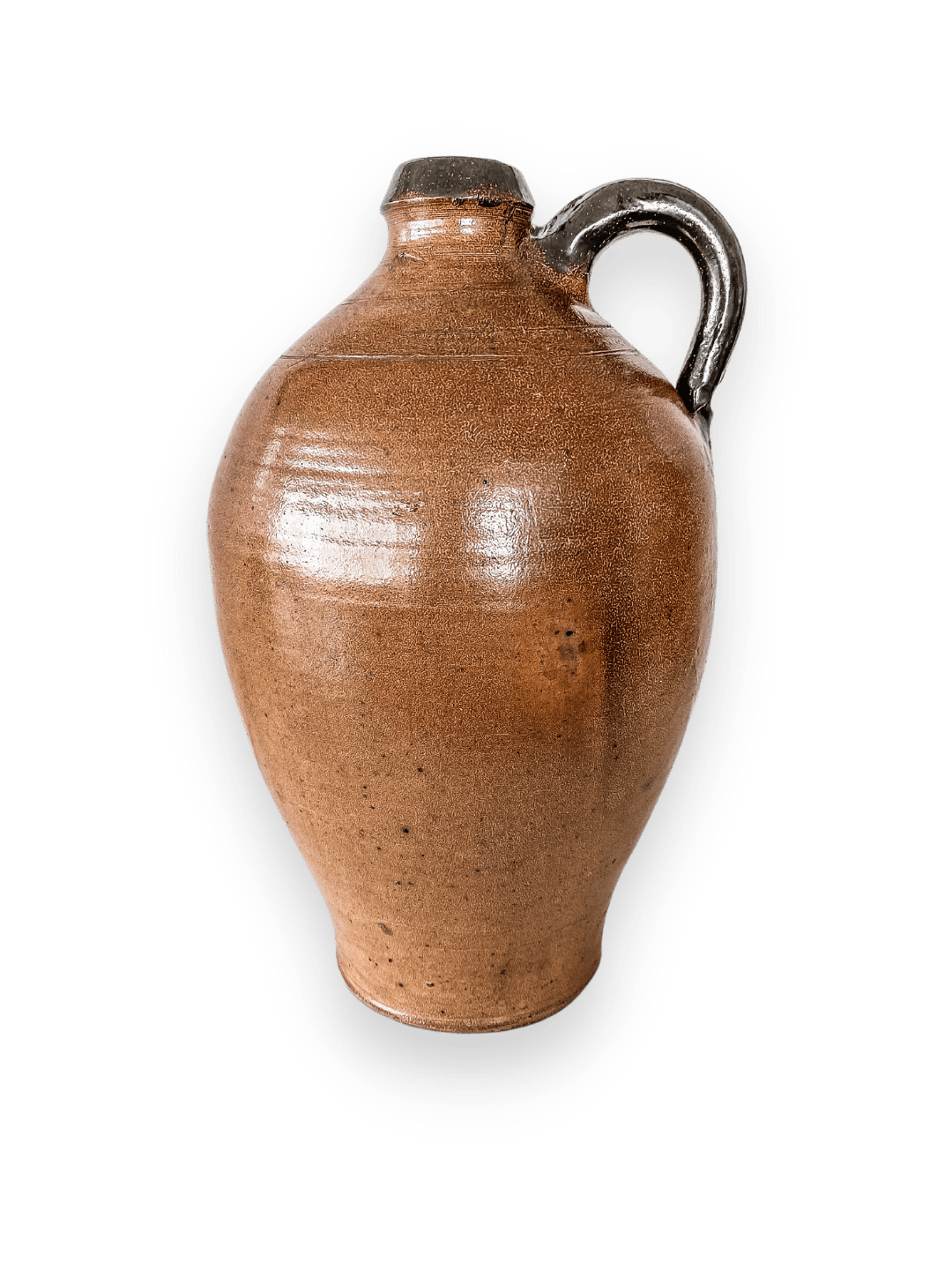 Französischer Steingut-Krug für Olivenöl