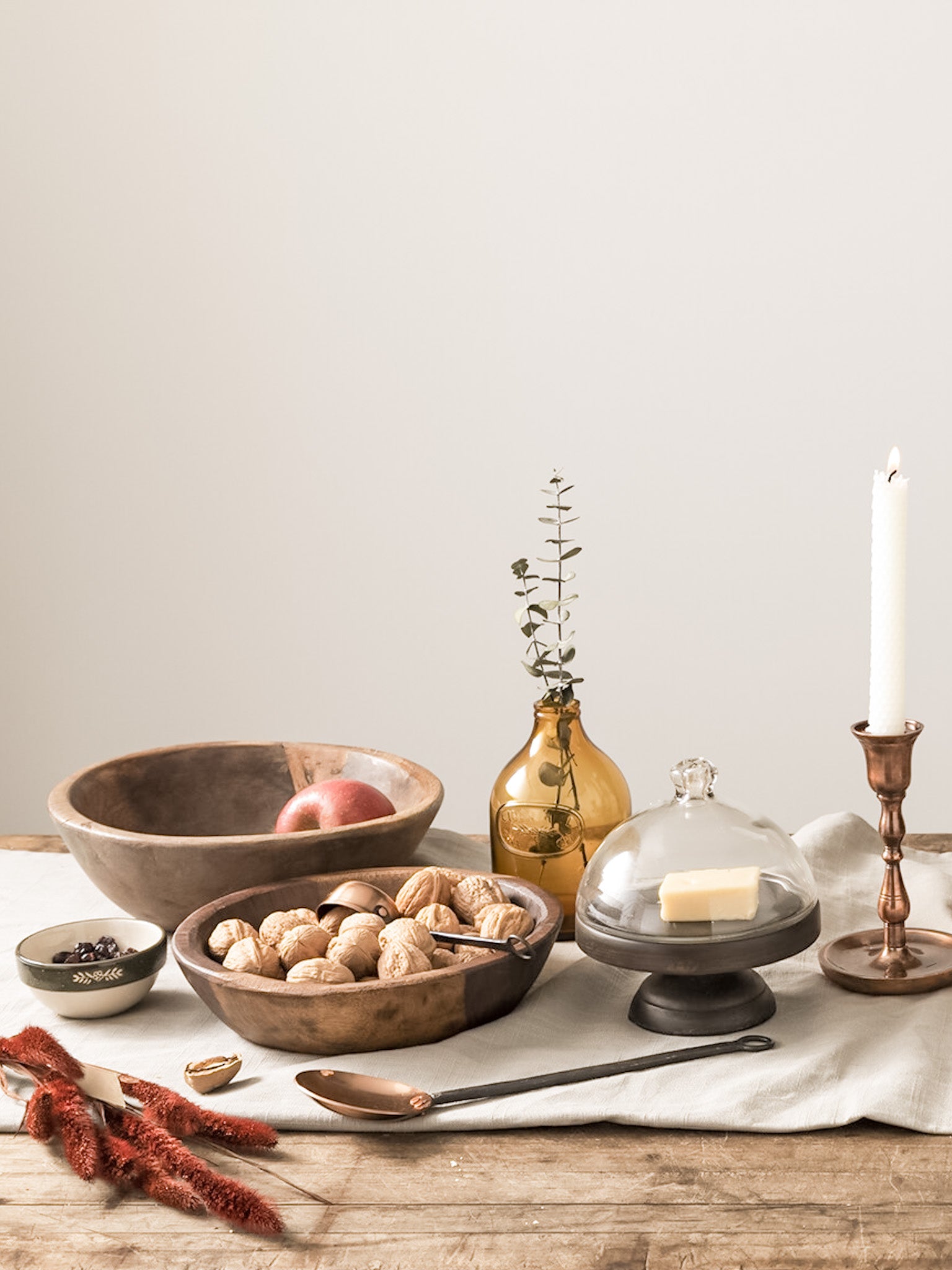 Antike Holzschale - Livinta Collection